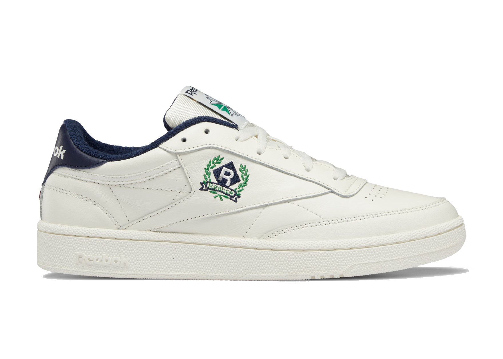 Reebok Club C 85 Crest Chalk Navy - vstockx