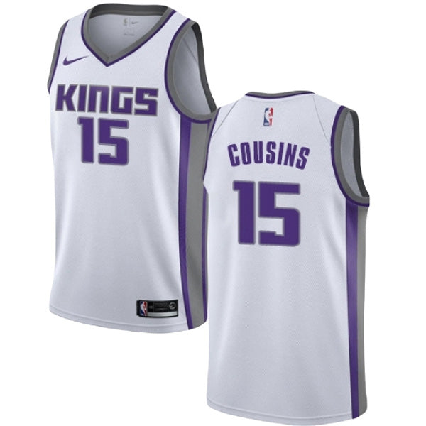Men's Sacramento Kings DeMarcus Cousins Association Jersey - White - vstockx