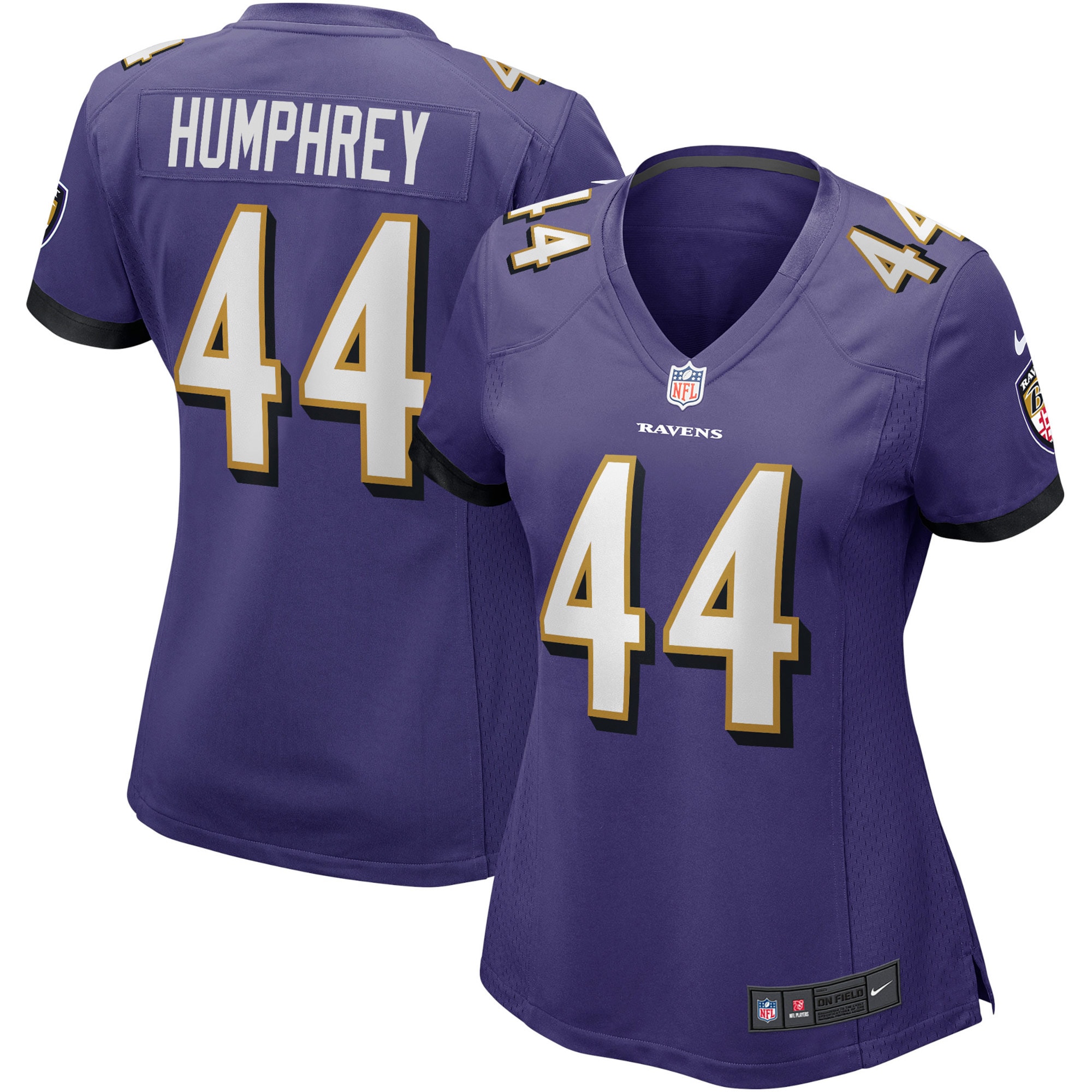 Marlon Humphrey Baltimore Ravens Nike Women's Game Player Jersey - Purple - vstockx