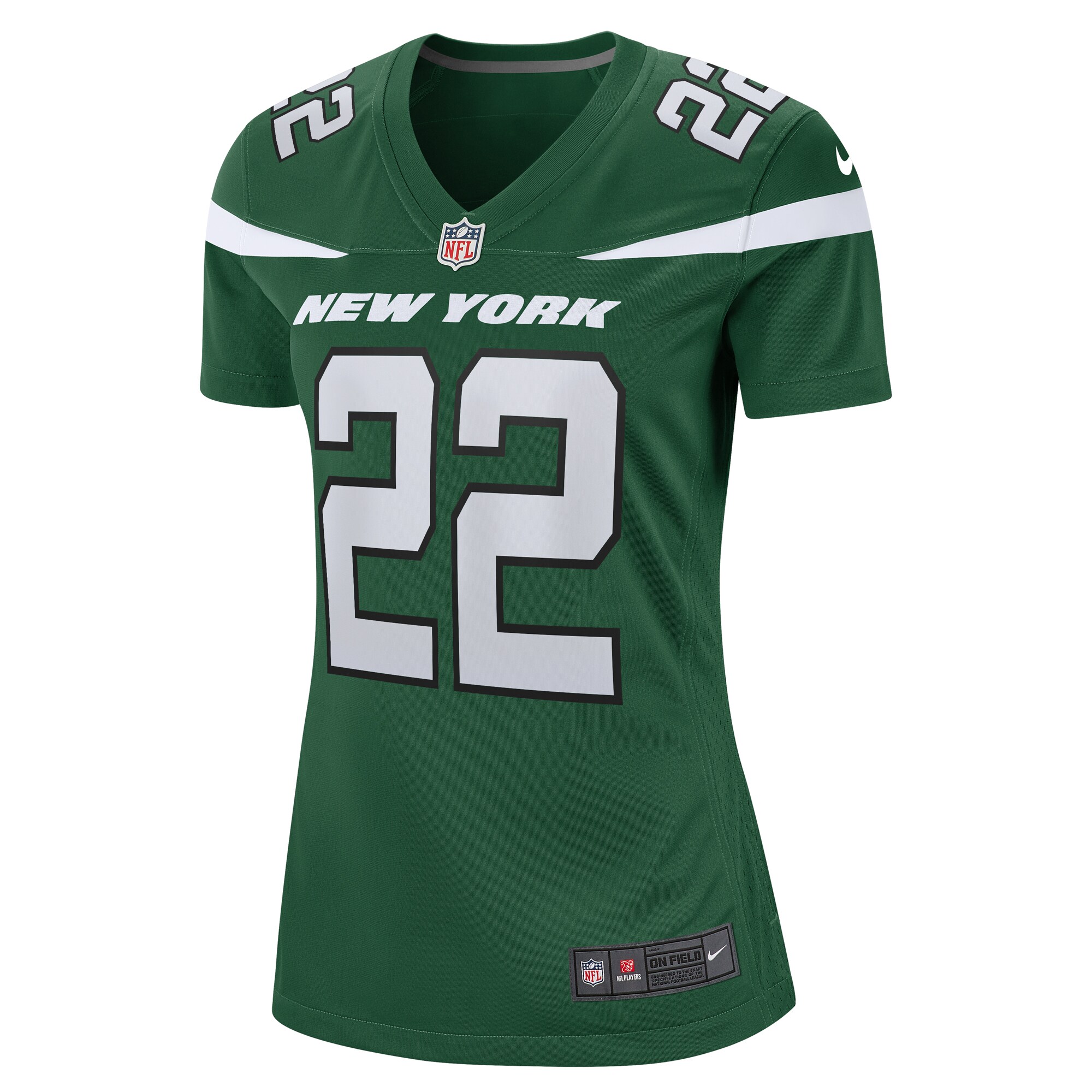 La'Mical Perine New York Jets Nike Women's Game Jersey - Gotham Green - vstockx