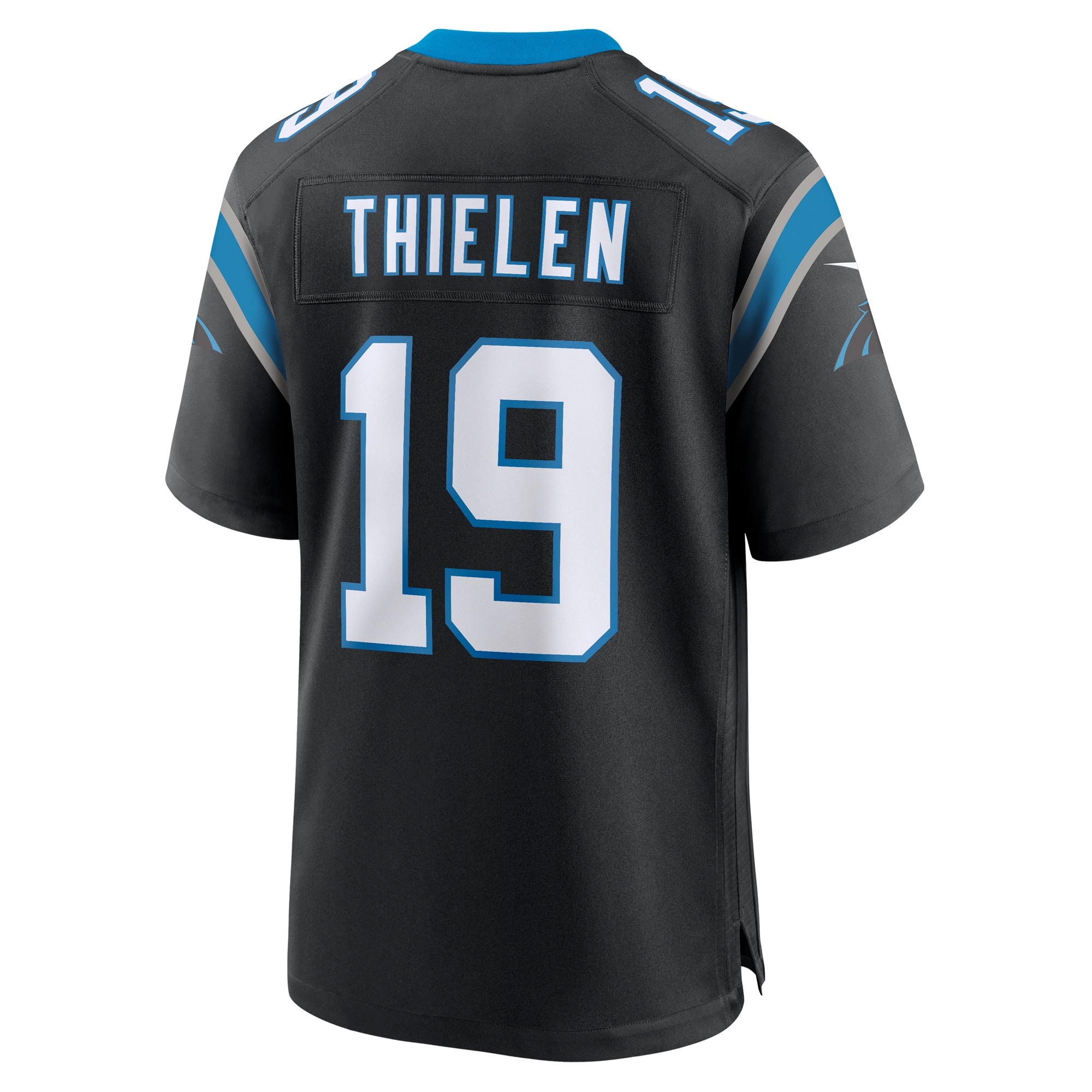 Adam Thielen Carolina Panthers Nike Game Player Jersey - Black - vstockx