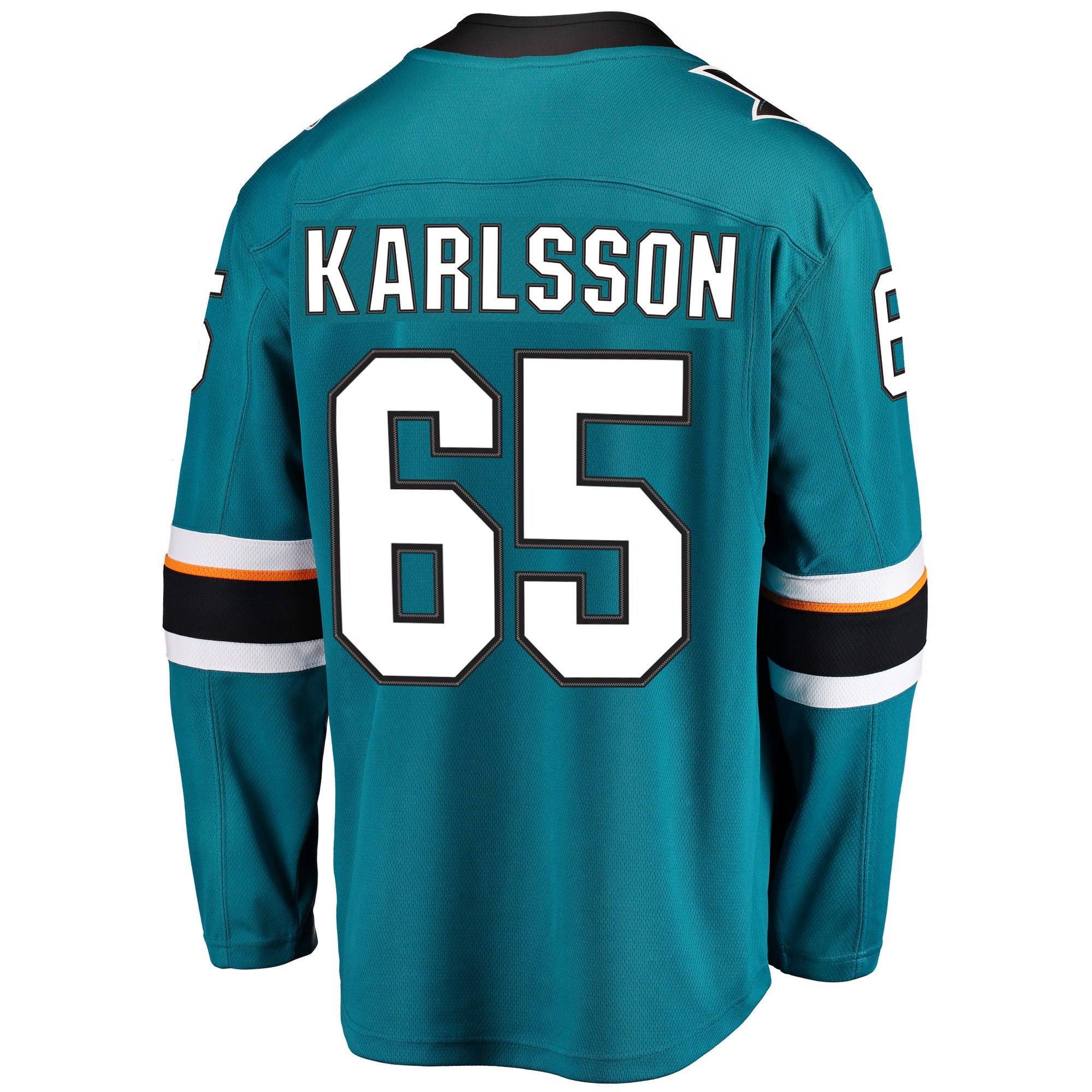 Erik Karlsson San Jose Sharks Fanatics Branded 2021/22 Home Premier Breakaway Player Jersey - Teal - vstockx