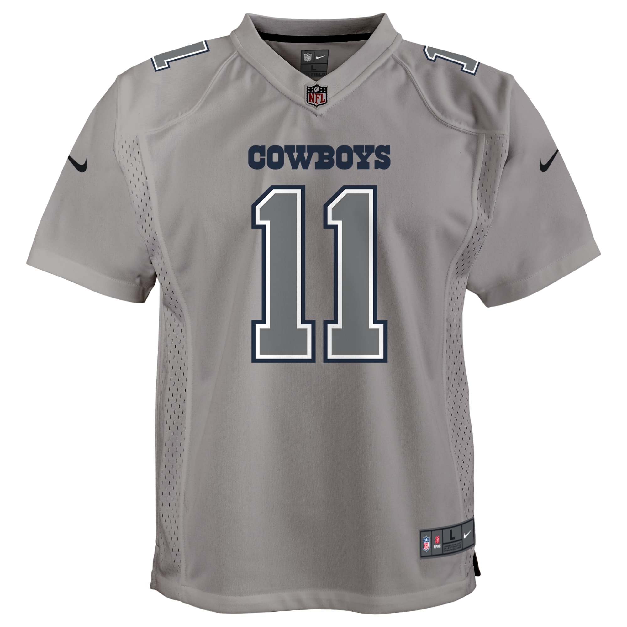 Micah Parsons Dallas Cowboys Nike Youth Atmosphere Game Jersey - Gray - vstockx
