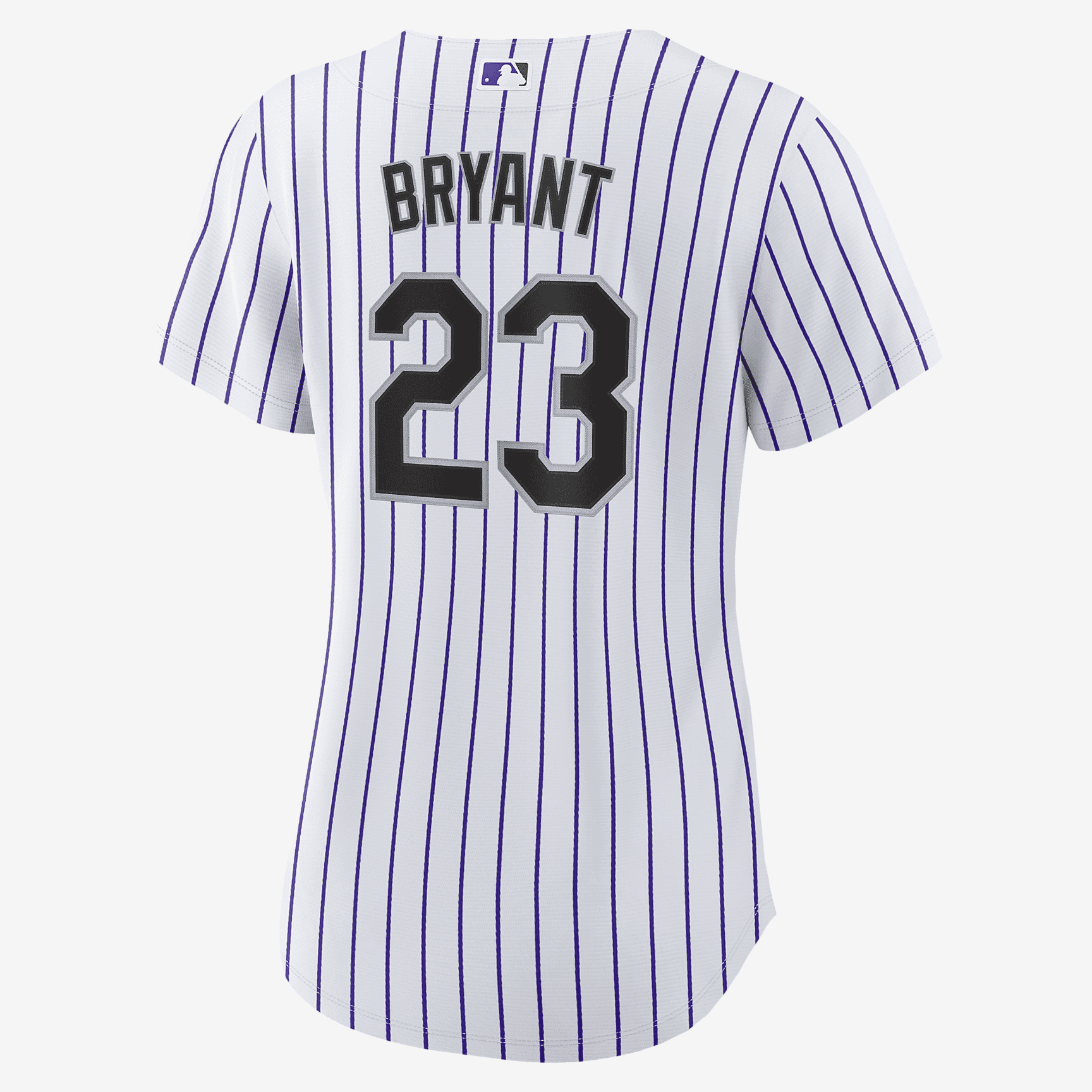 MLB Colorado Rockies (Kris Bryant) Women's Replica Baseball Jersey - White/Purple - vstockx