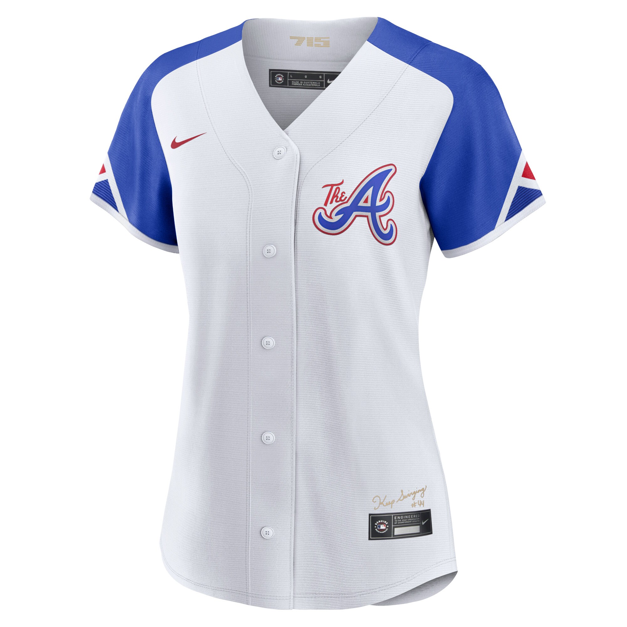 Atlanta Braves Nike Women's 2023 City Connect Replica Jersey - White - vstockx