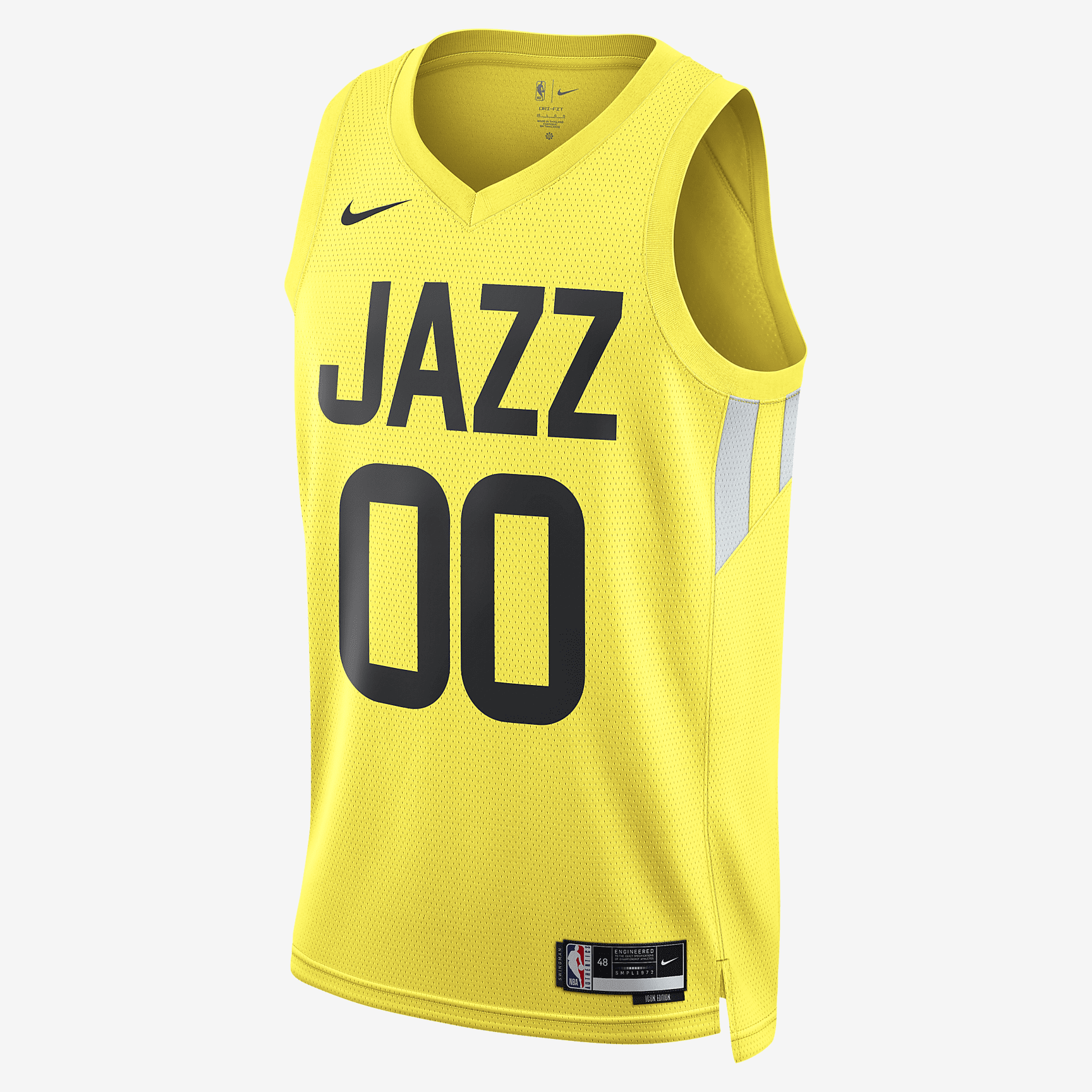 Utah Jazz Icon Edition 2022/23 Nike Dri-FIT NBA Swingman Jersey - Yellow Strike - vstockx