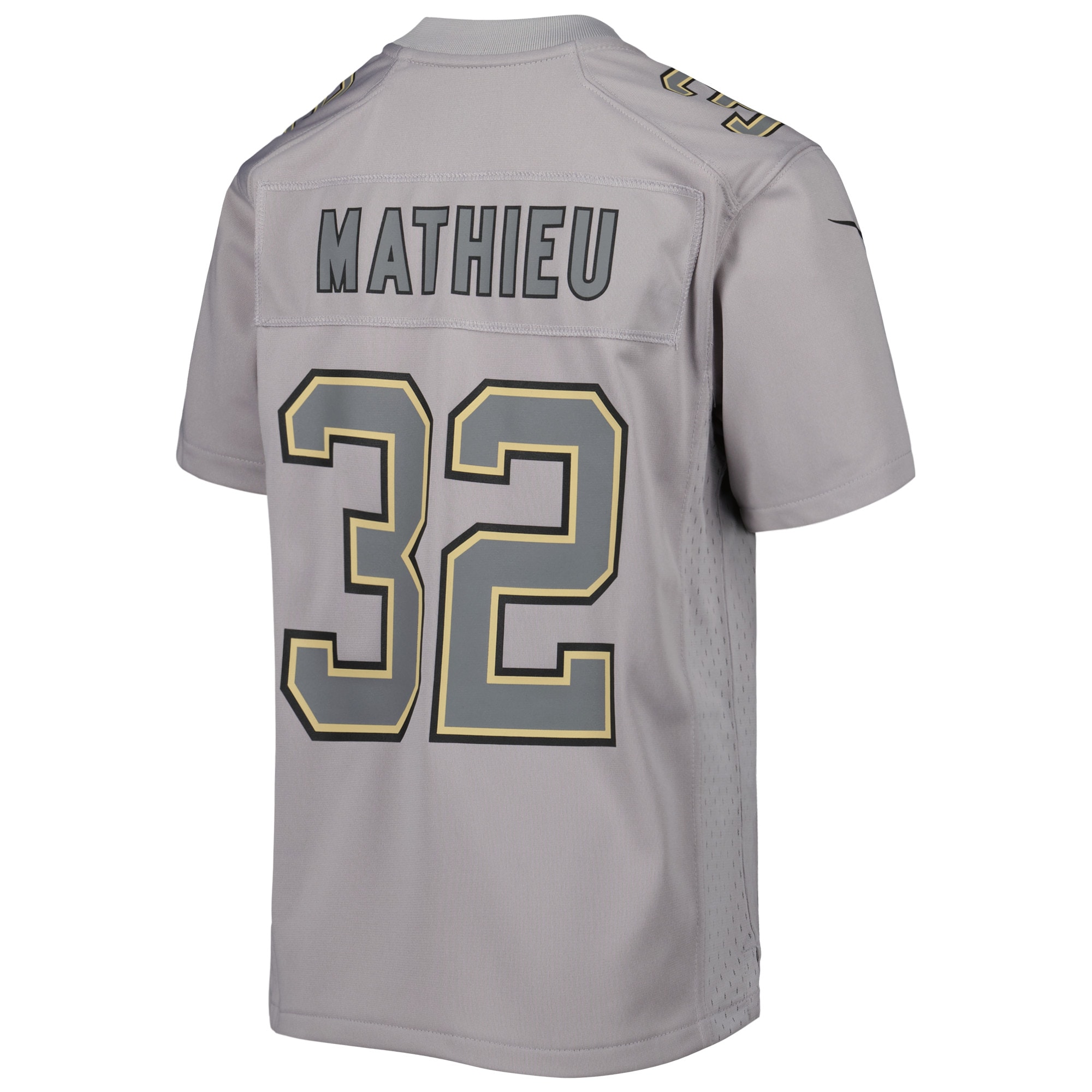 Tyrann Mathieu New Orleans Saints Nike Youth Atmosphere Game Jersey - Gray - vstockx