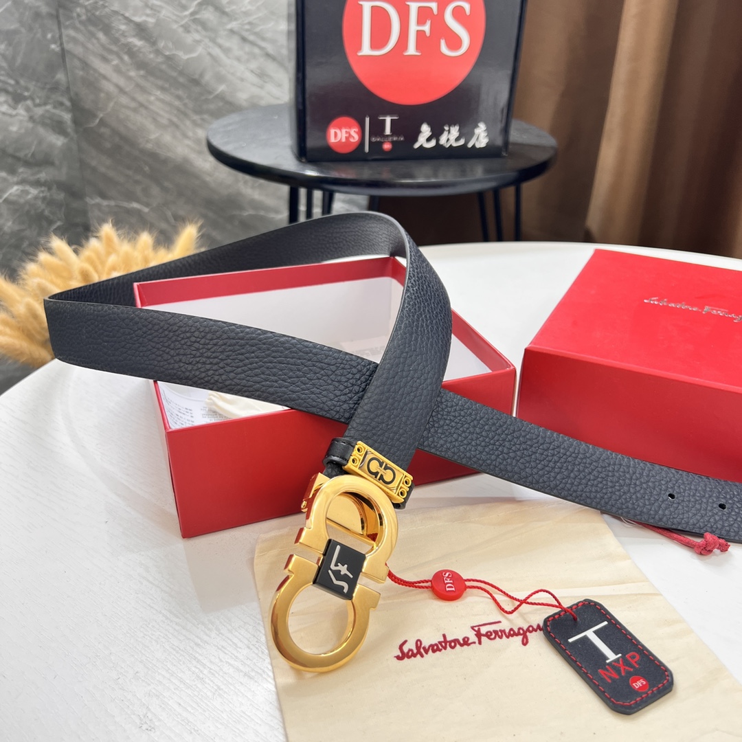 Streetwear Belt Ferragamo 319683 size:3.5cm - vstockx
