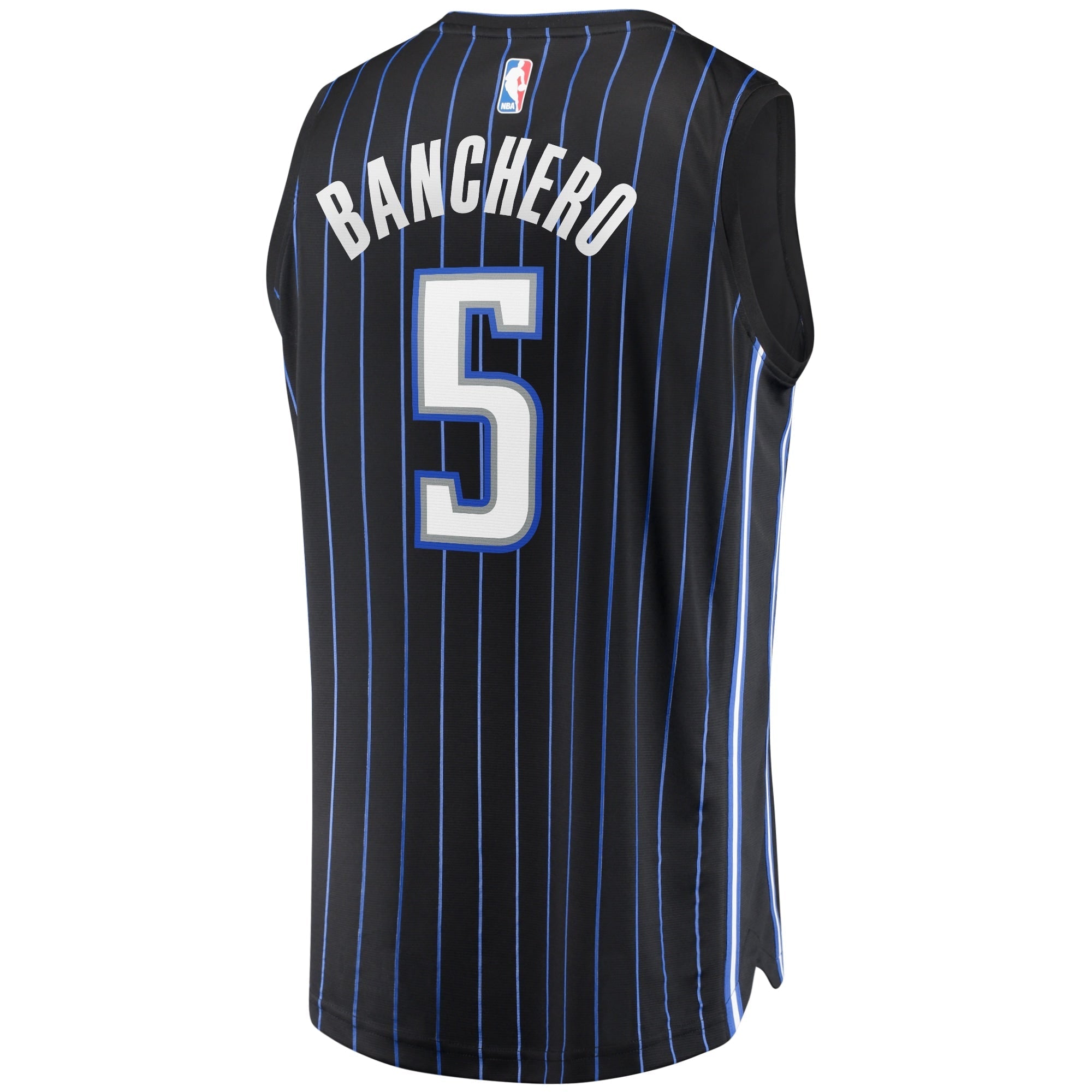 Men's Fanatics Branded Paolo Banchero Black Orlando Magic 2022 NBA Draft First Round Pick Fast Break Replica Player - vstockx