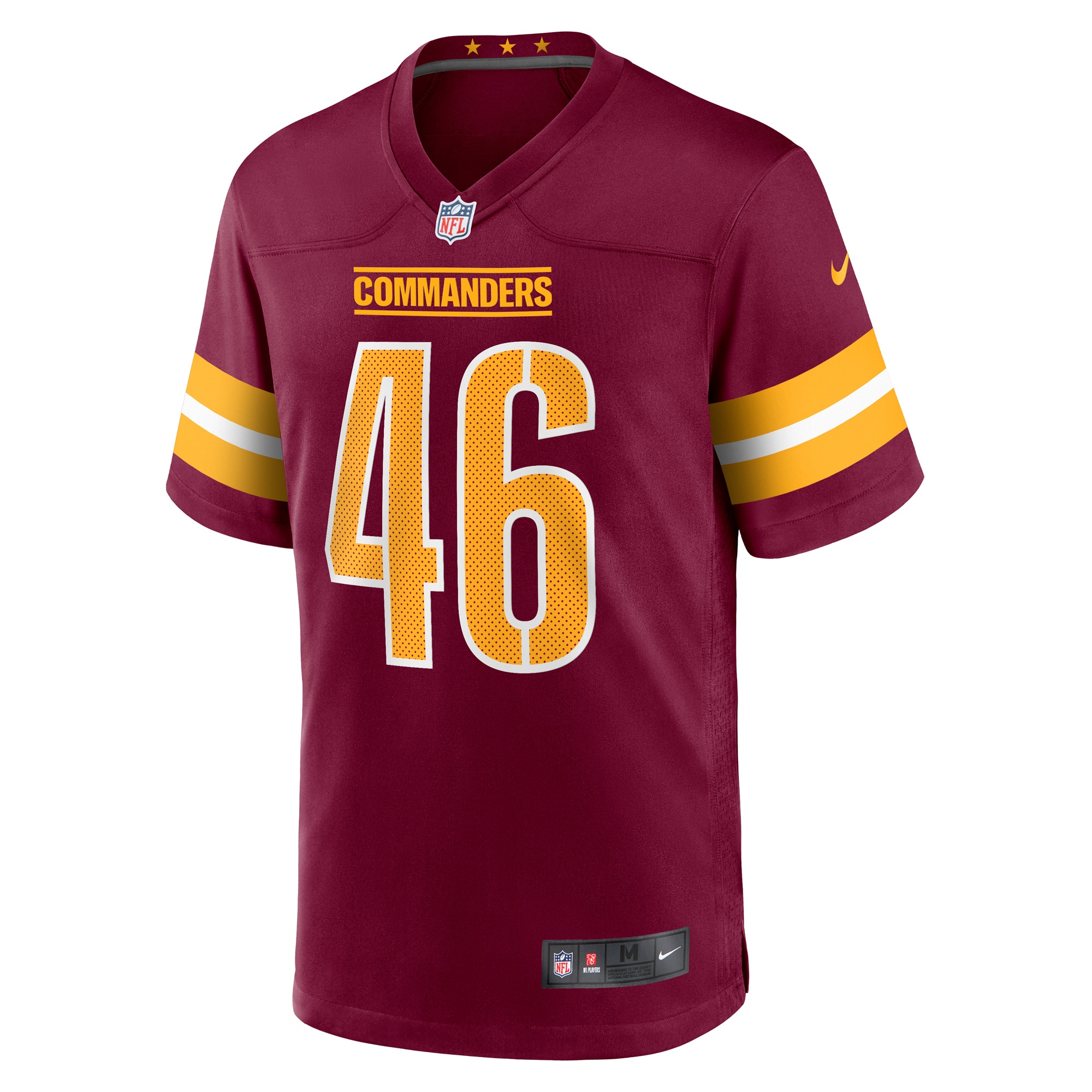 Milo Eifler Washington Commanders Nike Game Player Jersey - Burgundy - vstockx