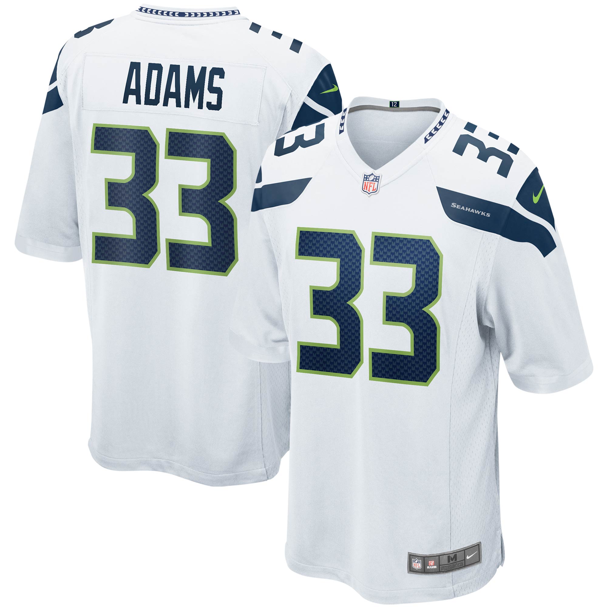 Jamal Adams Seattle Seahawks Nike Game Jersey - White - vstockx