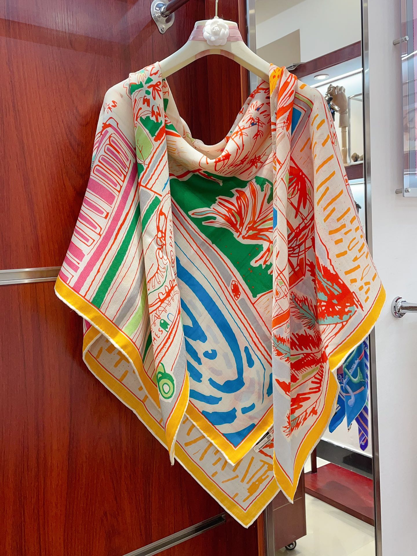 Streetwear Scarf Hermes 328781 SIZE:140cm*140cm - vstockx