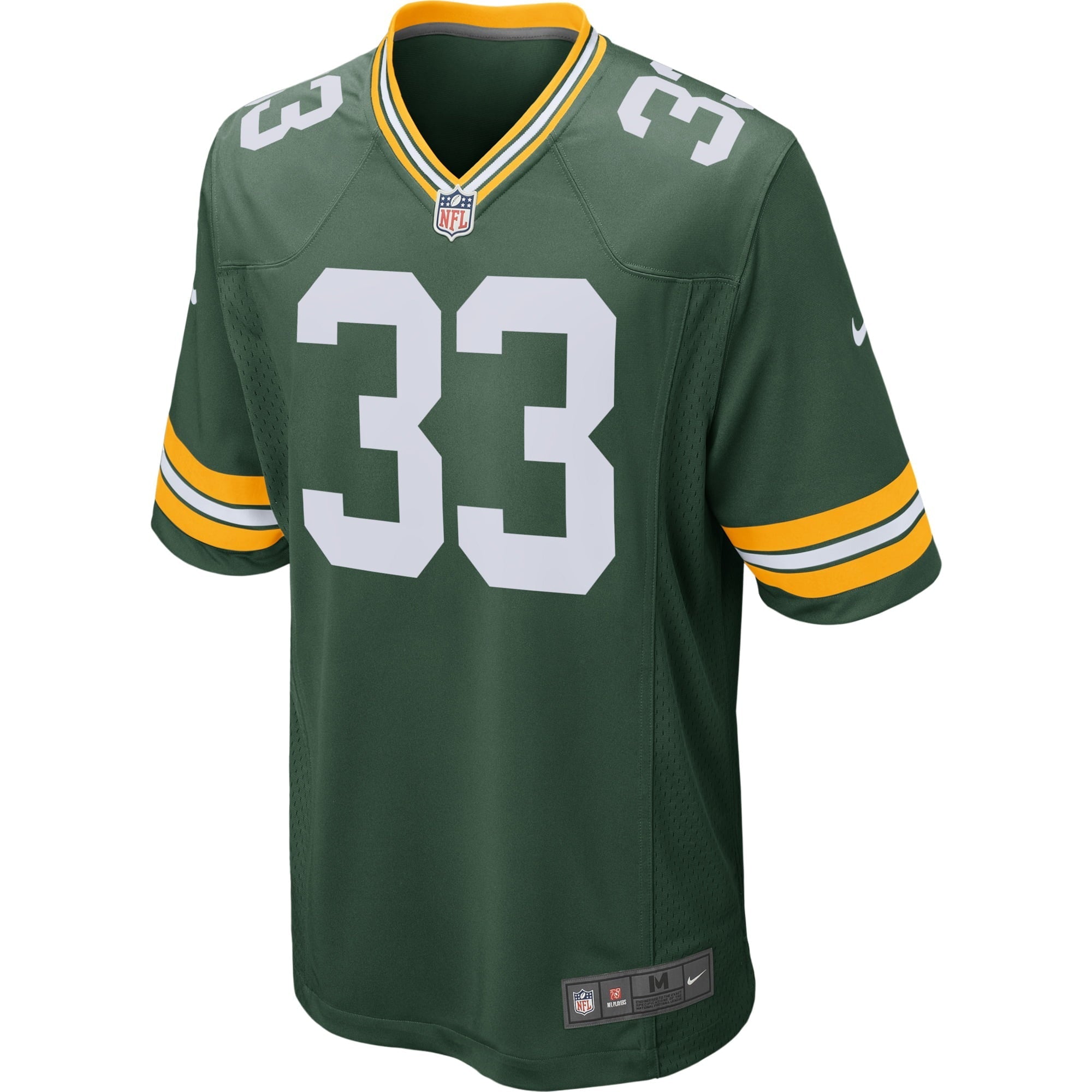 Men's Nike Aaron Jones Green Green Bay Packers Game Jersey - vstockx