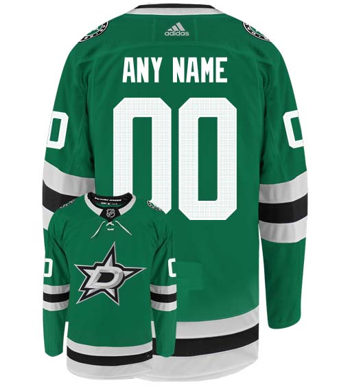 Customizable Dallas Stars Adidas Primegreen Authentic NHL Hockey Jersey - vstockx