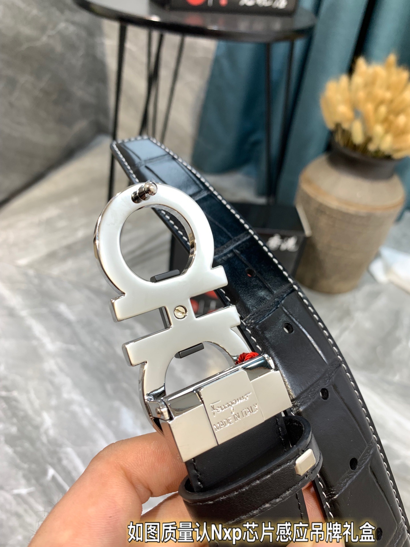 Streetwear Belt Ferragamo 319327 size:3.5cm - vstockx