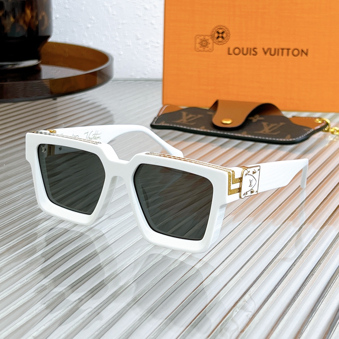 Sunglasses Louis Vuitton LV96006 Millionaires 2 - vstockx