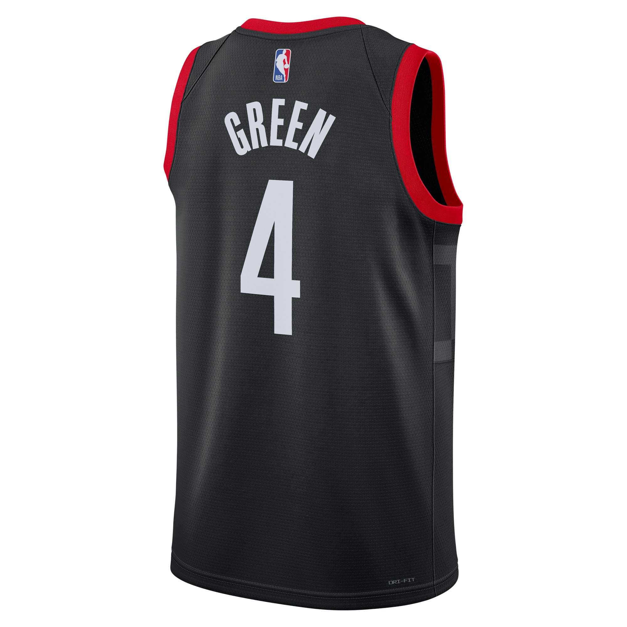 Jalen Green Houston Rockets Jordans Brand Unisex Swingman Jersey - Statement Edition - Black - vstockx