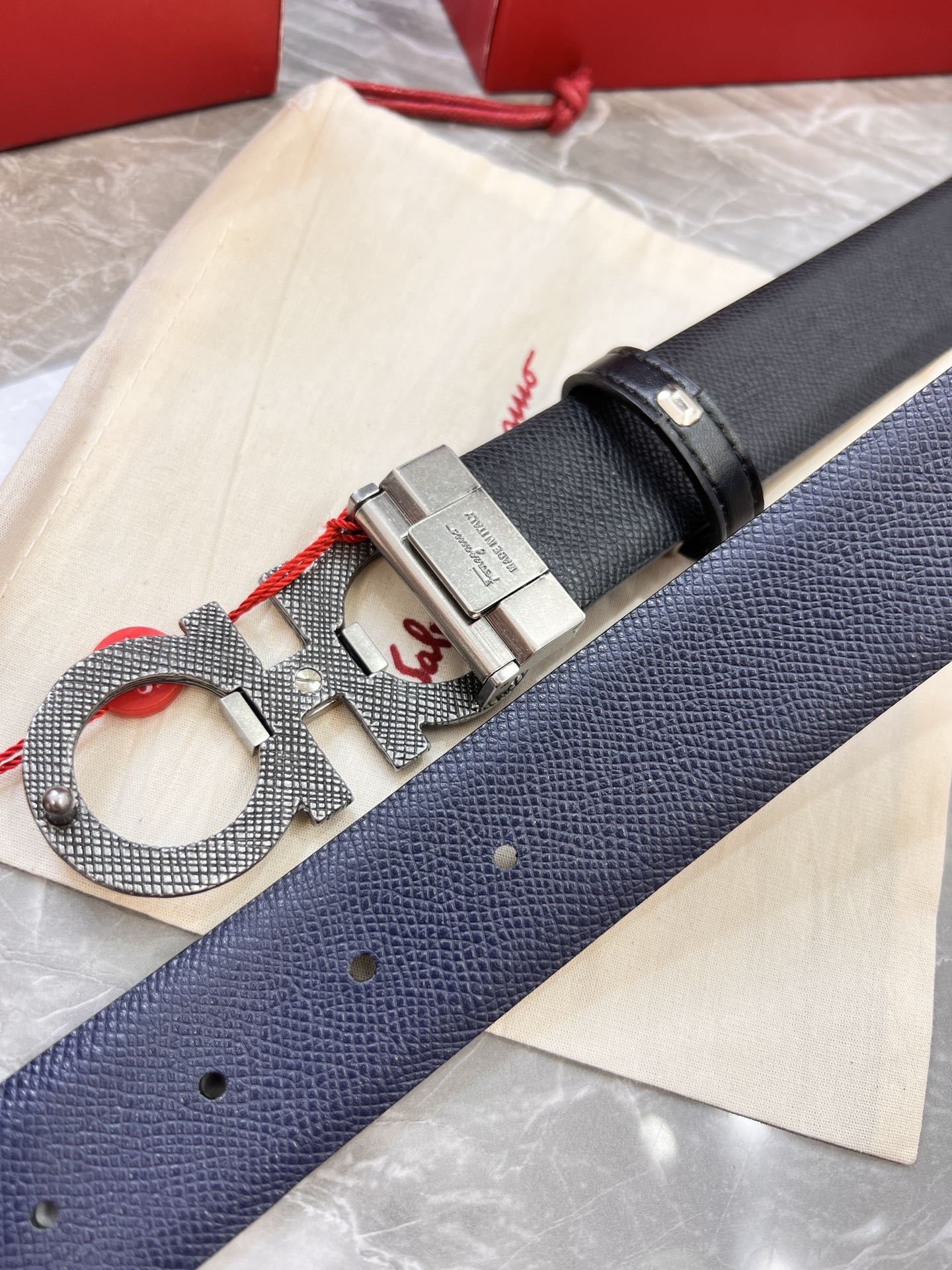 Streetwear Belt Ferragamo 319917 size:3.5cm - vstockx