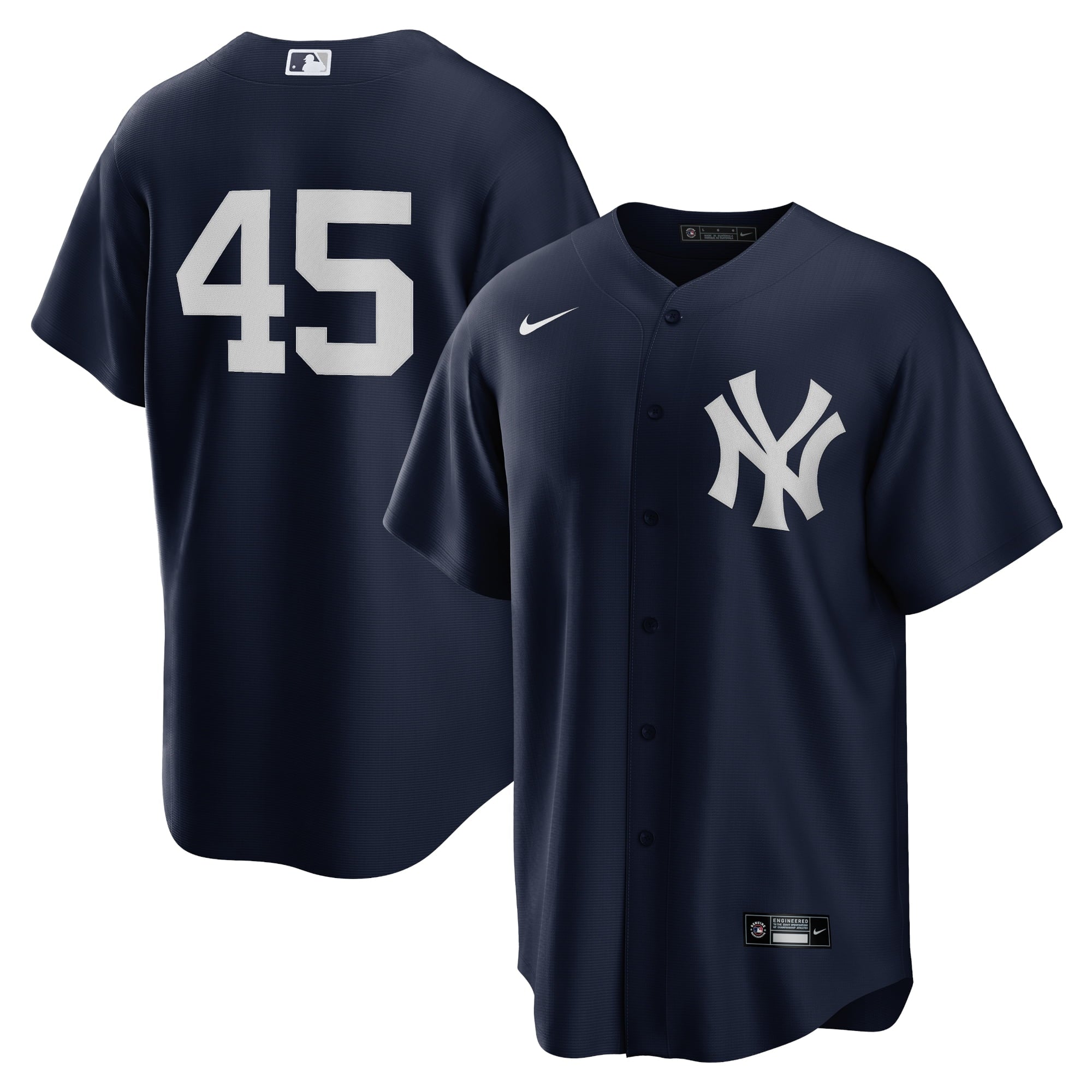 Men's Nike Gerrit Cole Navy New York Yankees Alternate Replica Player Name Jersey - vstockx