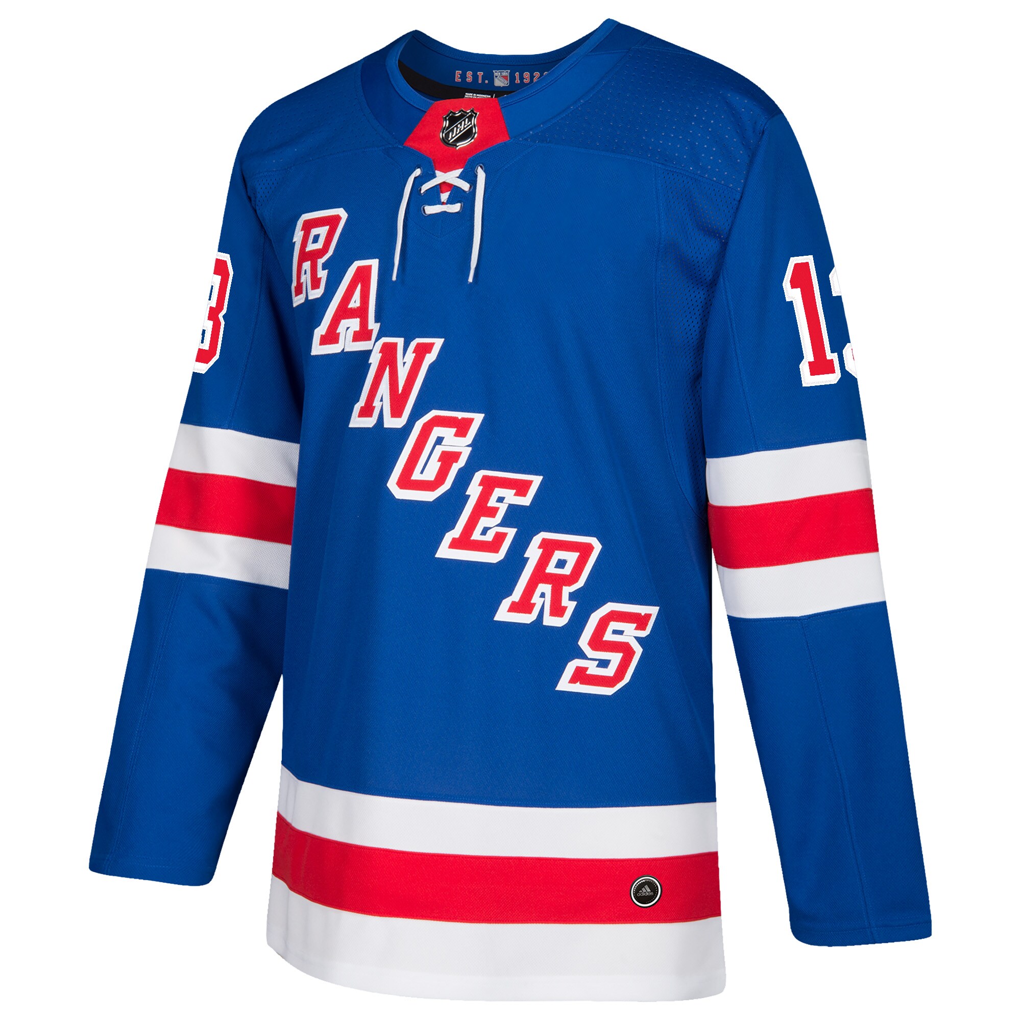 Alexis Lafreniere New York Rangers adidas Home Authentic Player Jersey - Blue - vstockx