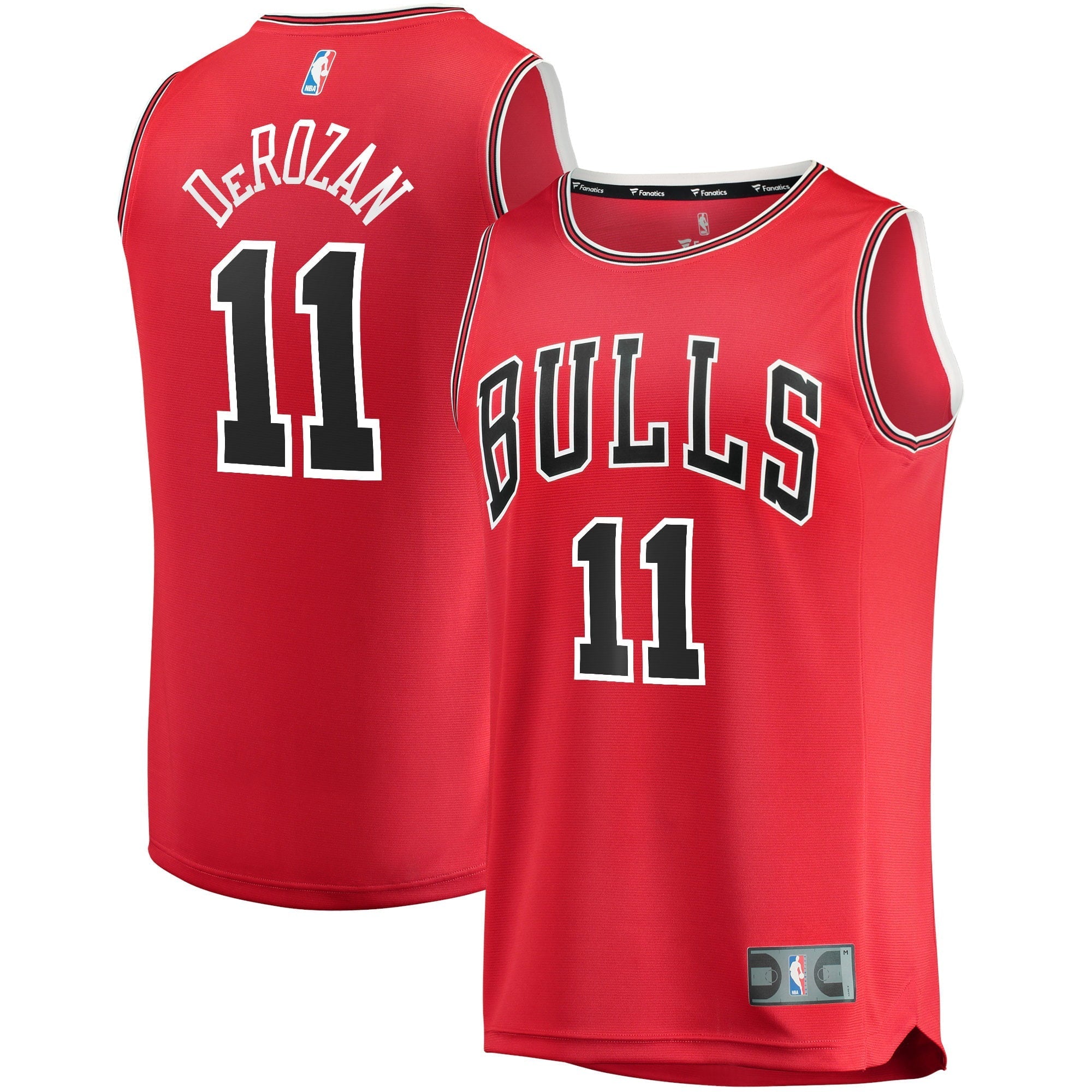 Youth Fanatics Branded DeMar DeRozan Red Chicago Bulls 2021/22 Fast Break Replica Player Jersey - Icon Edition - vstockx