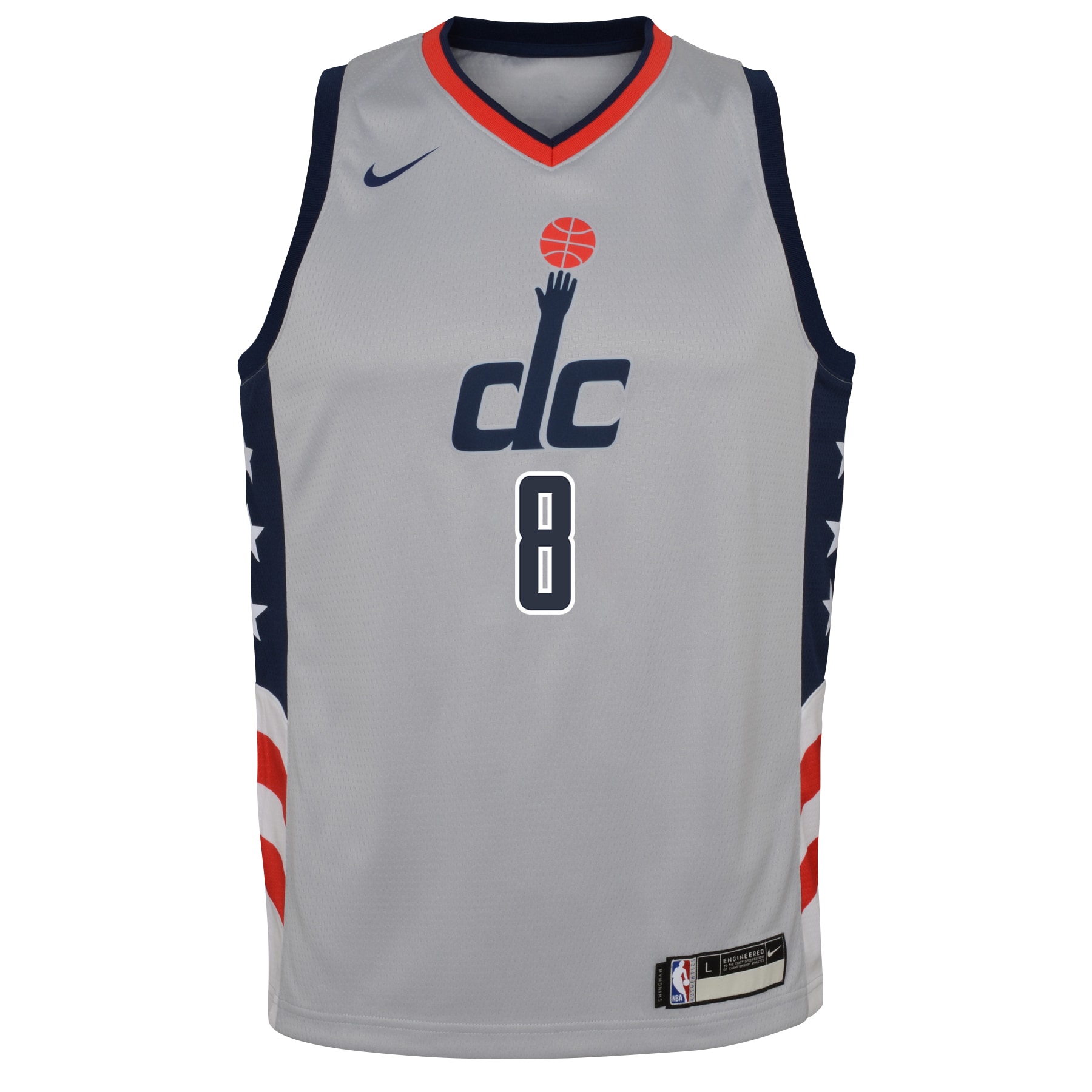 Rui Hachimura Washington Wizards Nike Youth 2020/21 Swingman Jersey Gray - City Edition - vstockx