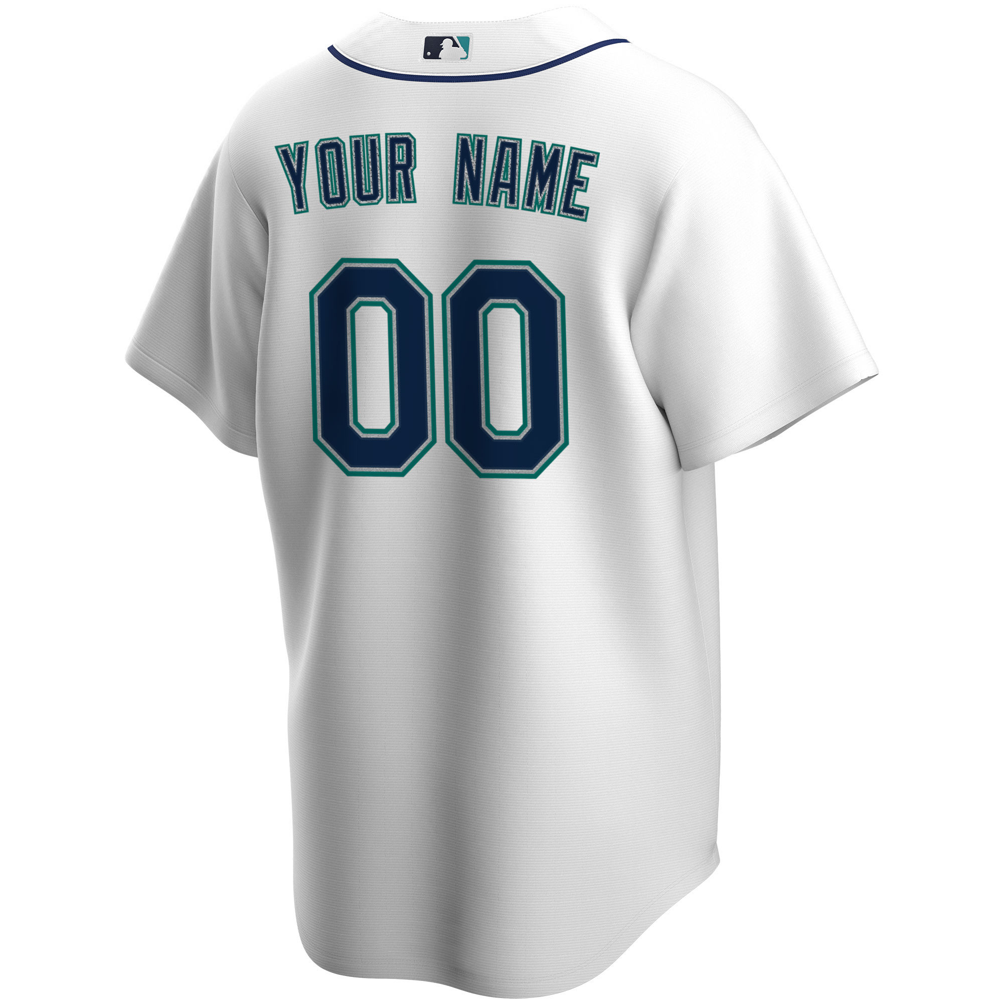 Seattle Mariners Nike Home Replica Custom Jersey - White - vstockx