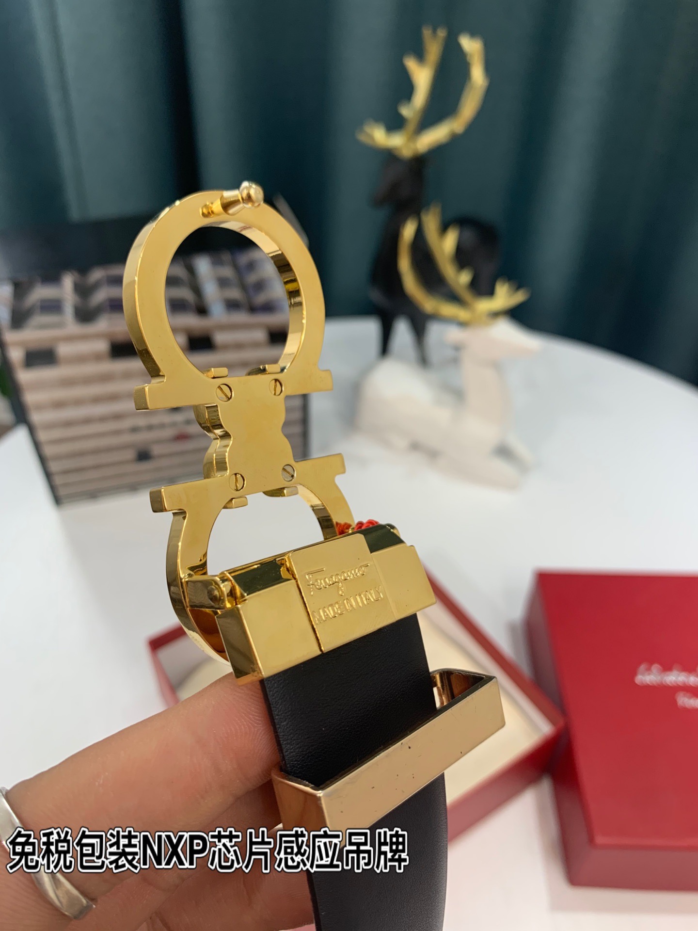 Streetwear Belt Ferragamo 319176 size:3.5cm - vstockx