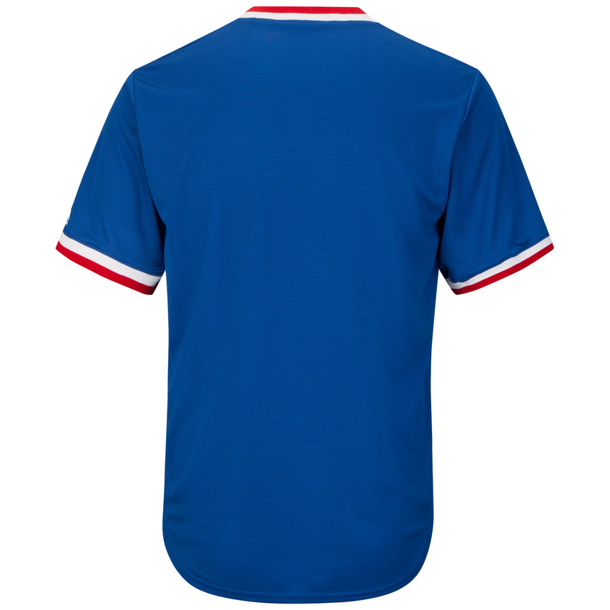 Men's Chicago Cubs Royal Blue Cooperstown Collection Cool Base Replica Jersey - vstockx