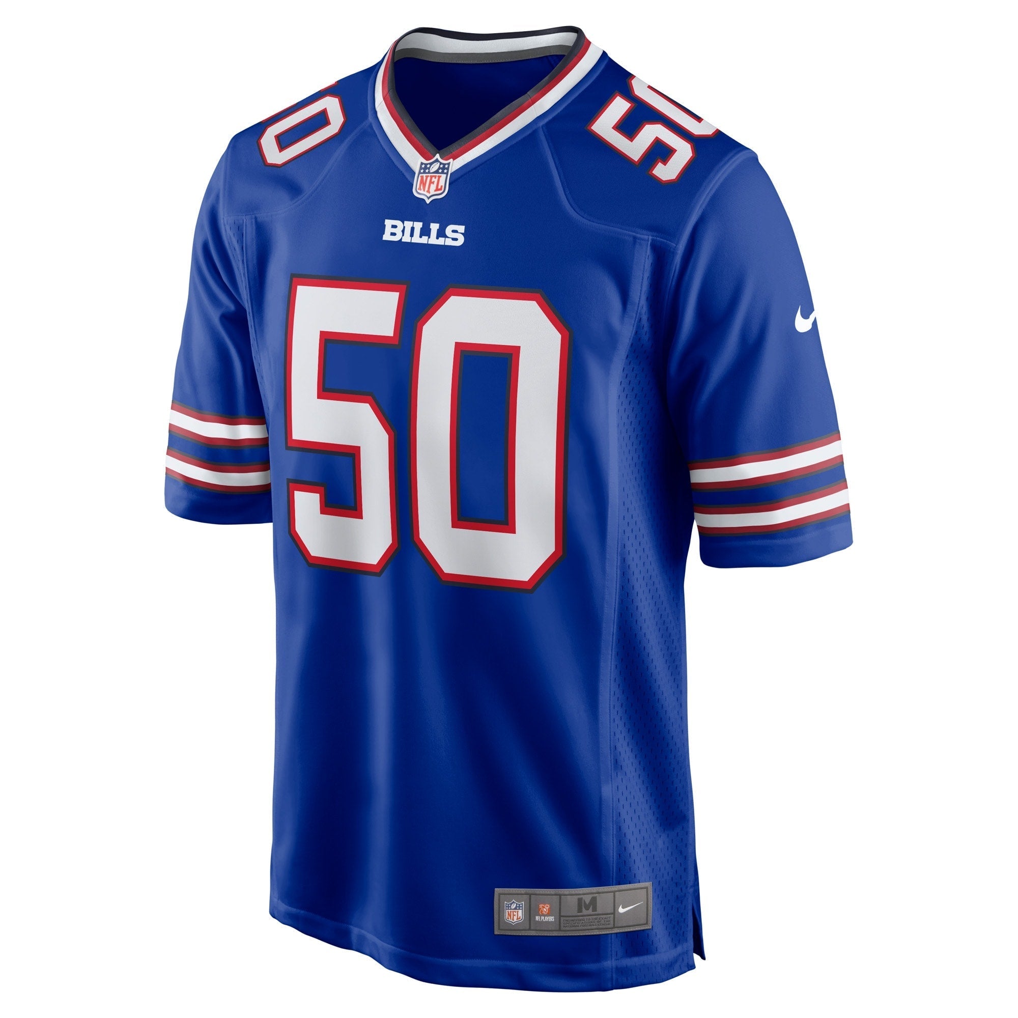 Men's Nike Gregory Rousseau Royal Buffalo Bills Game Player Jersey - vstockx