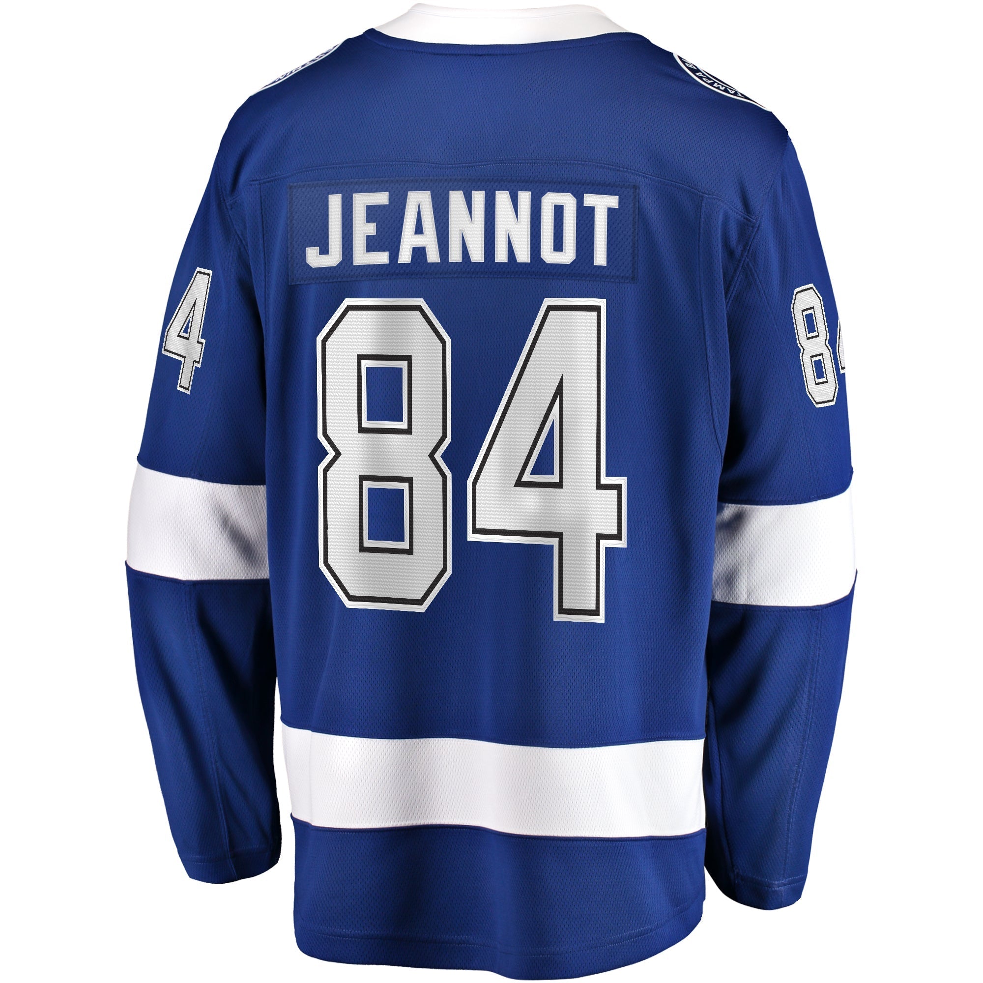 Men's Fanatics Branded Tanner Jeannot Blue Tampa Bay Lightning Home Breakaway Jersey - vstockx