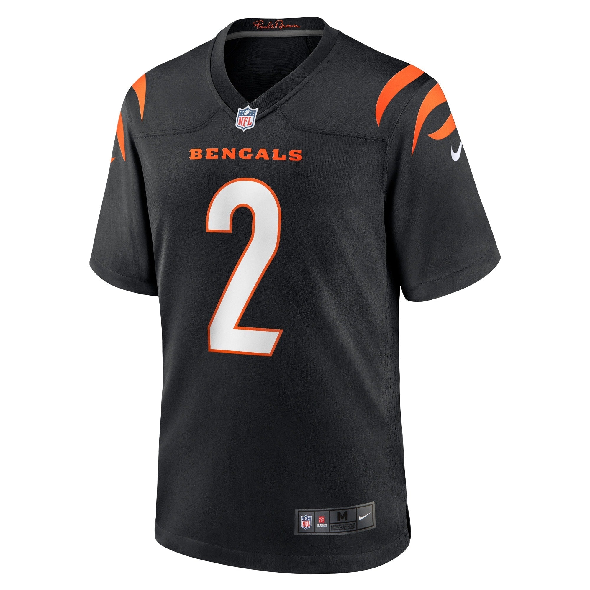 Men's Nike Evan McPherson Black Cincinnati Bengals Game Jersey - vstockx