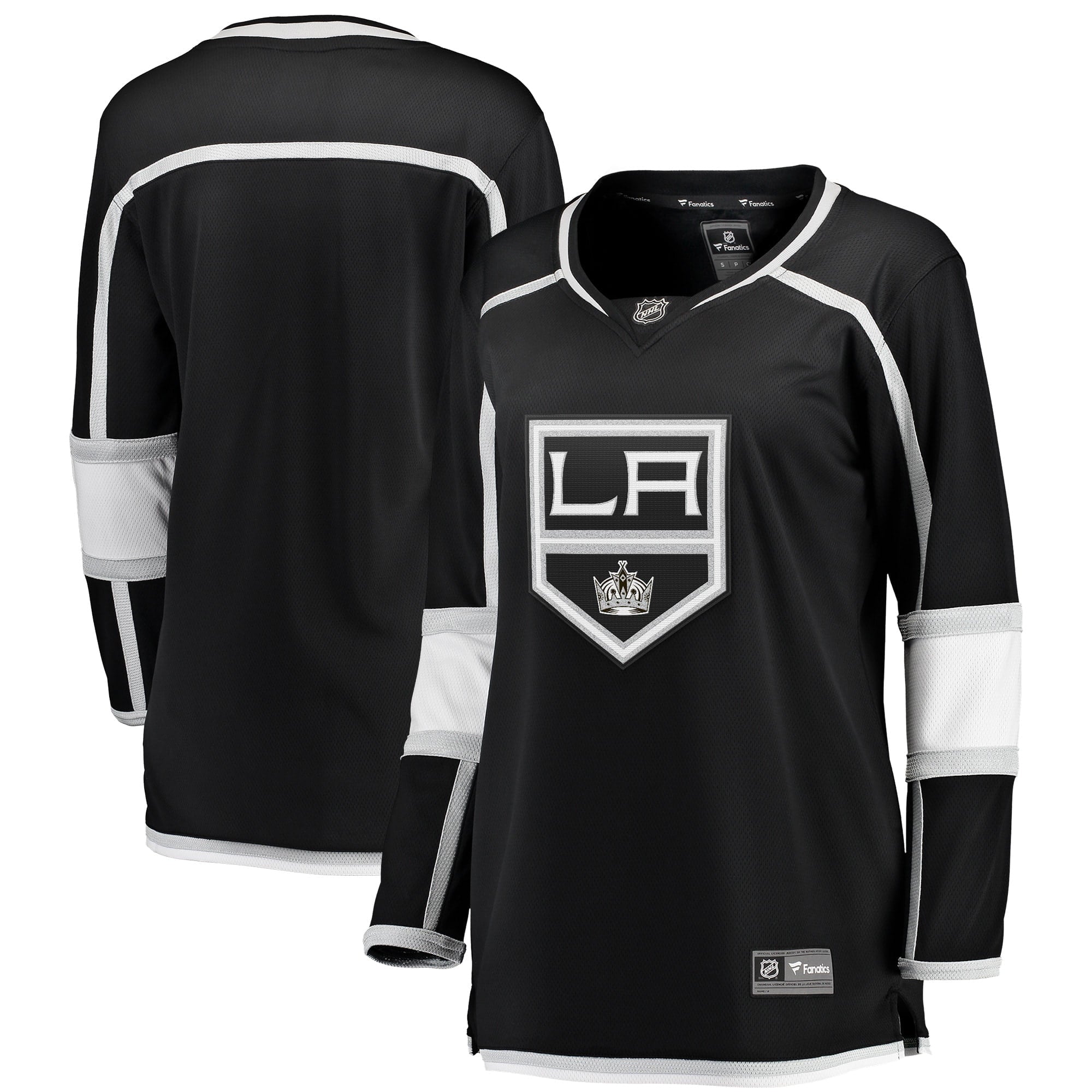 Women's Fanatics Branded Black Los Angeles Kings 2020/21 Home Breakaway Jersey - vstockx