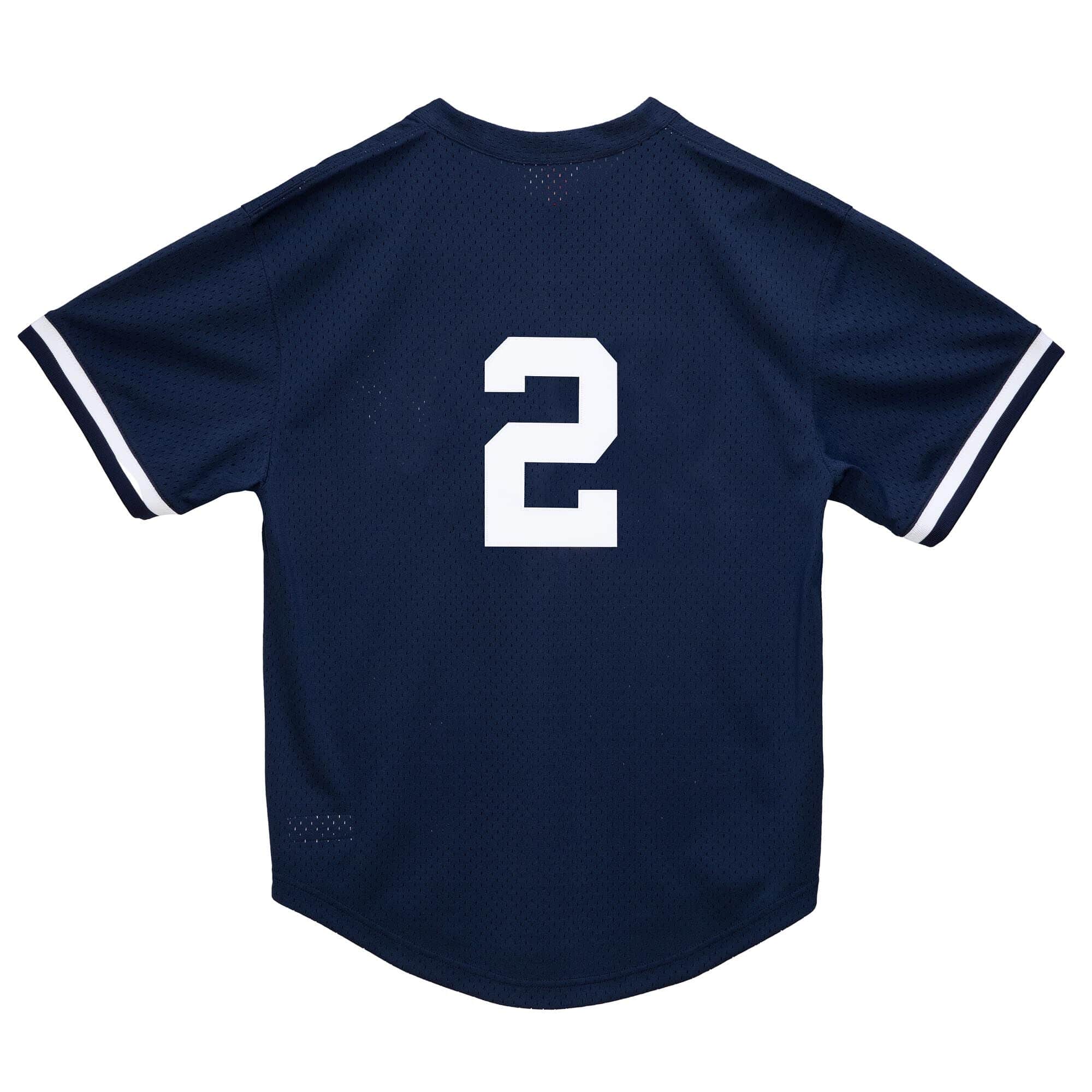 Authentic Derek Jeter New York Yankees 1995 Pullover Jersey - vstockx
