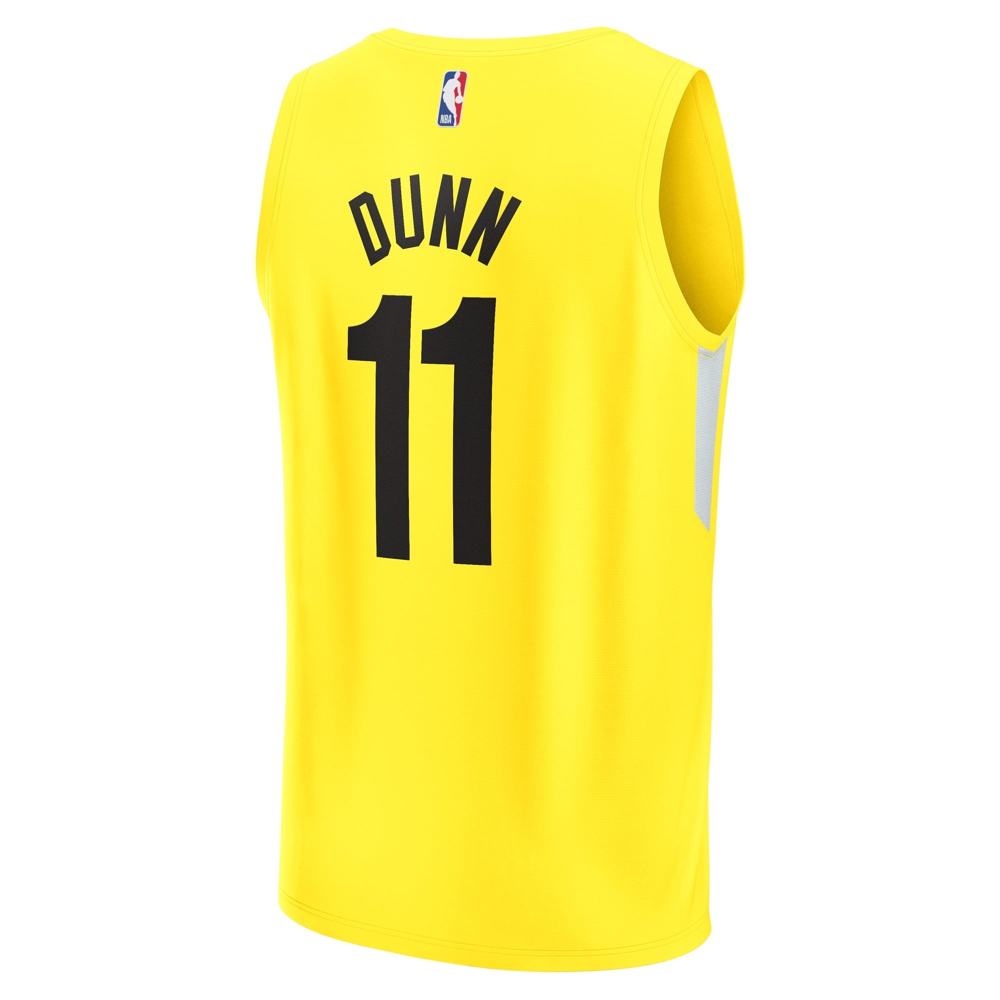 Youth Fanatics Branded Kris Dunn Yellow Utah Jazz Fast Break Player Jersey - Icon Edition - vstockx