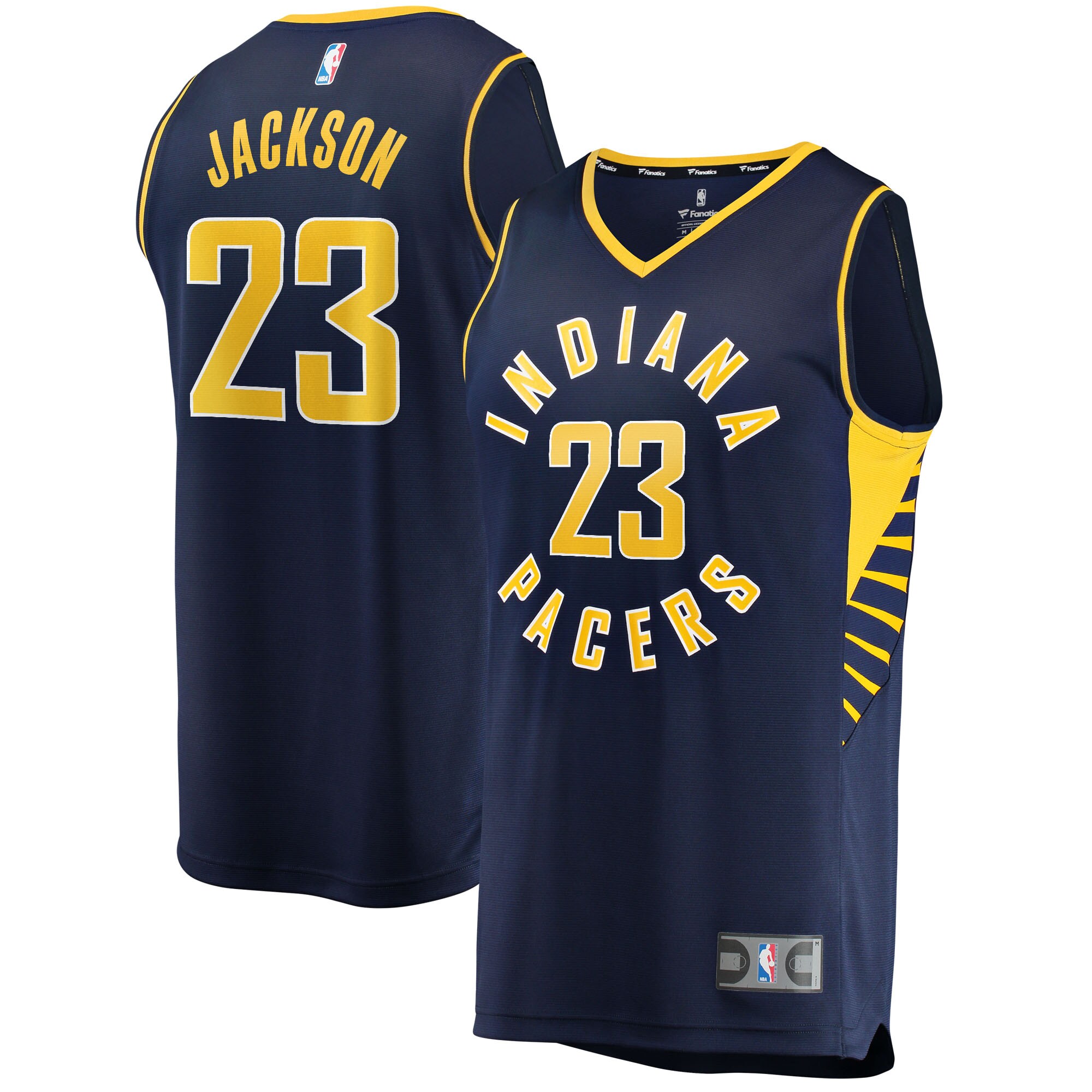 Isaiah Jackson Indiana Pacers Fanatics Branded 2021/22 Fast Break Replica Jersey - Icon Edition - Navy - vstockx