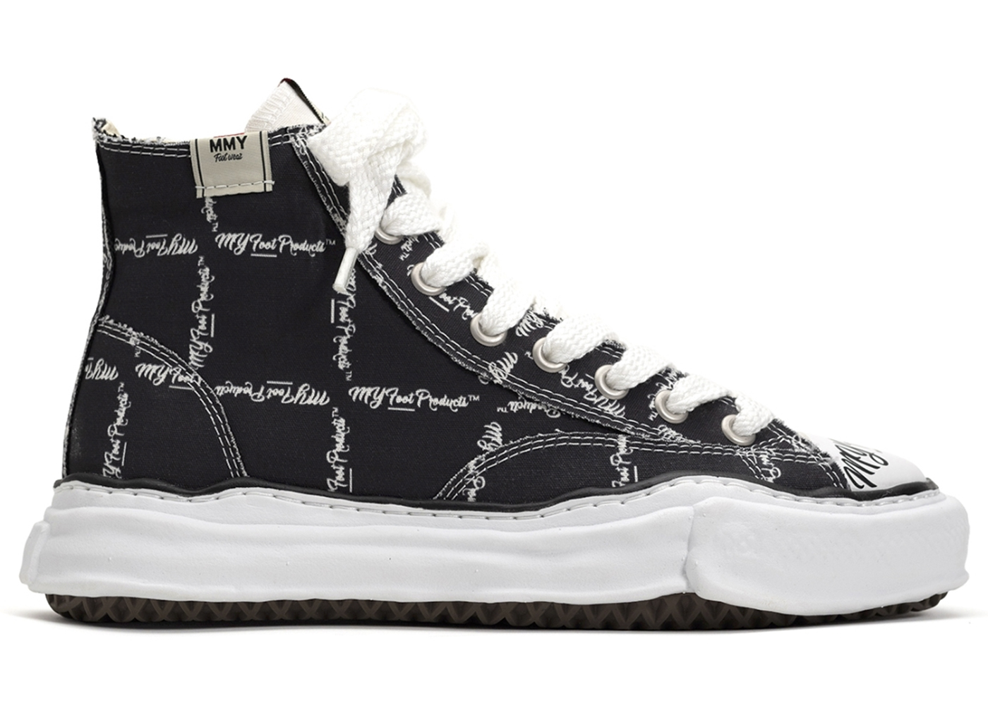 Maison Mihara Yasuhiro Peterson OG Sole Printed High Black - vstockx