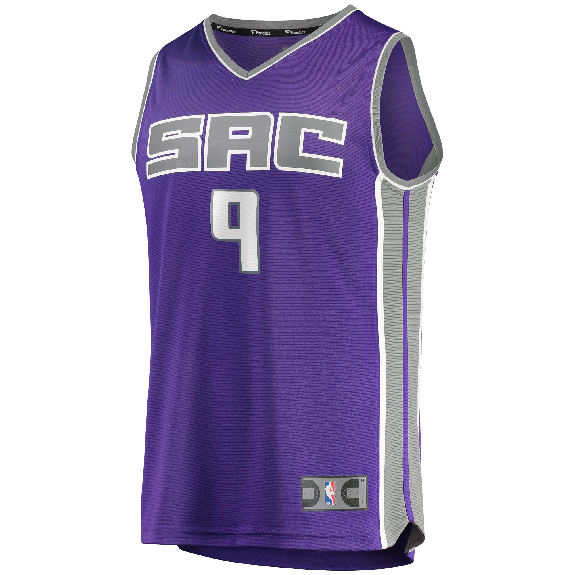 Kevin Huerter Sacramento Kings Fanatics Branded Fast Break Replica Jersey - Icon Edition - Purple - vstockx