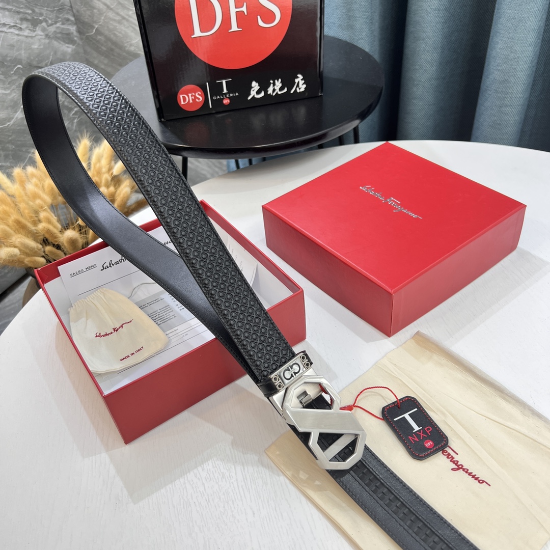 Streetwear Belt Ferragamo 319600 size:3.5cm - vstockx