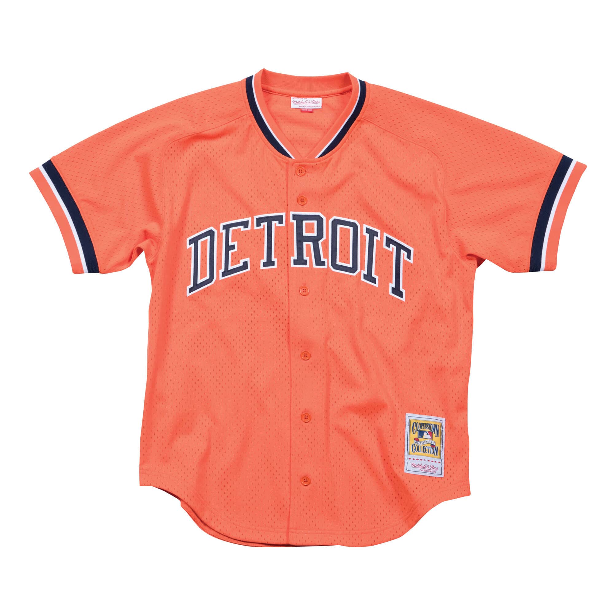 Authentic Alan Trammell Detroit Tigers 1993 Button Front Jersey - vstockx