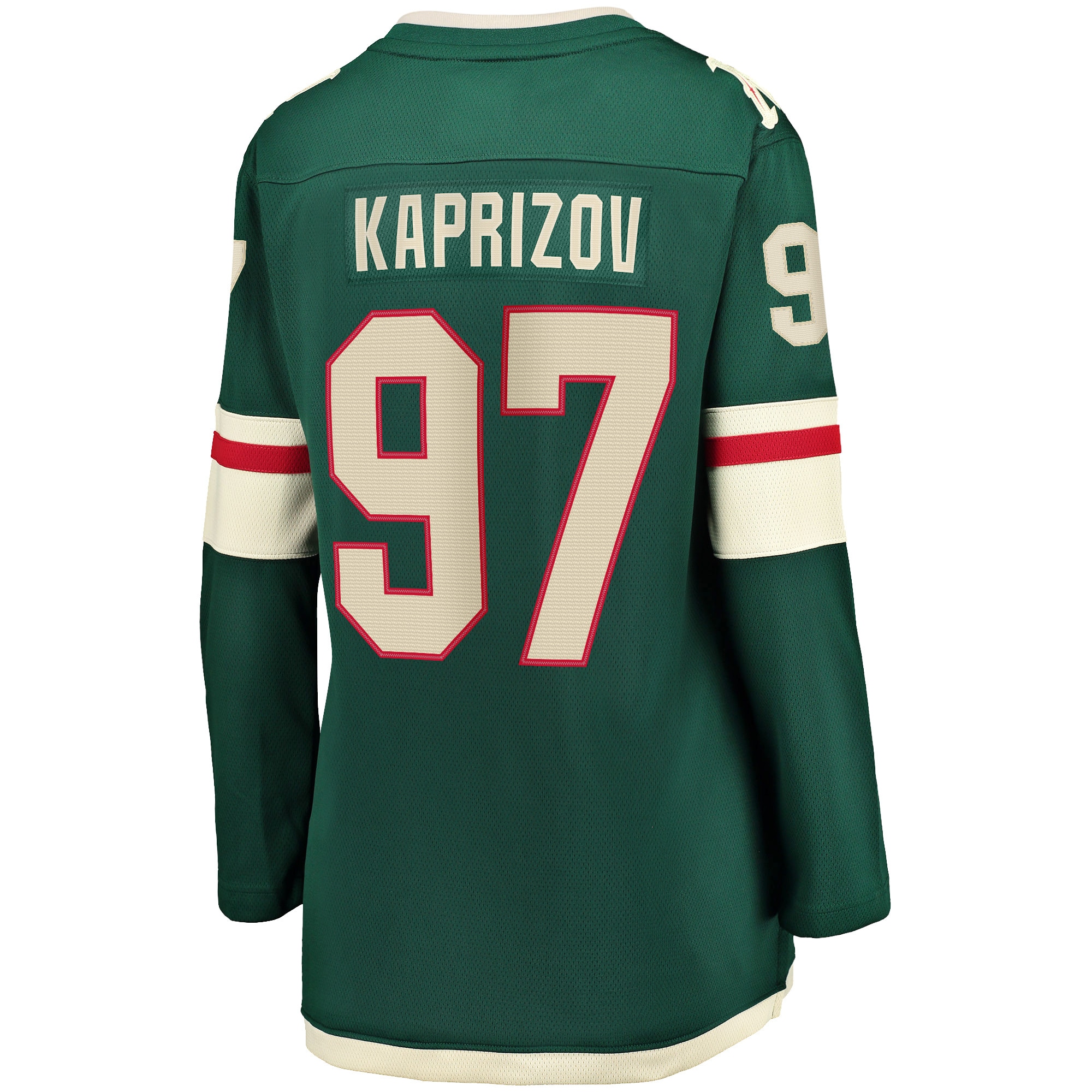 Kirill Kaprizov Minnesota Wild Fanatics Branded Women's Home Breakaway Replica Jersey - Green - vstockx