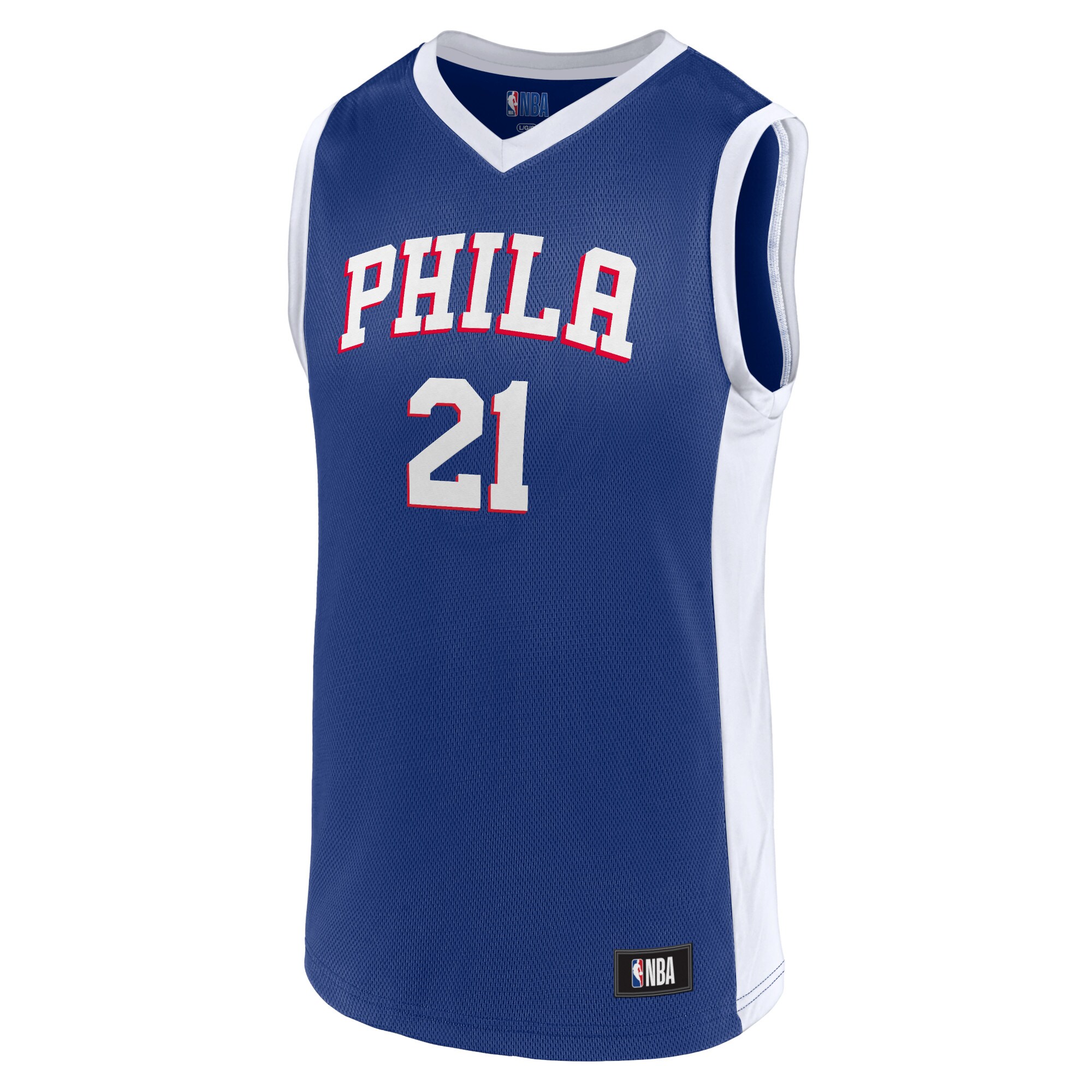 Men's Joel Embiid Royal Philadelphia 76ers Player Jersey - vstockx