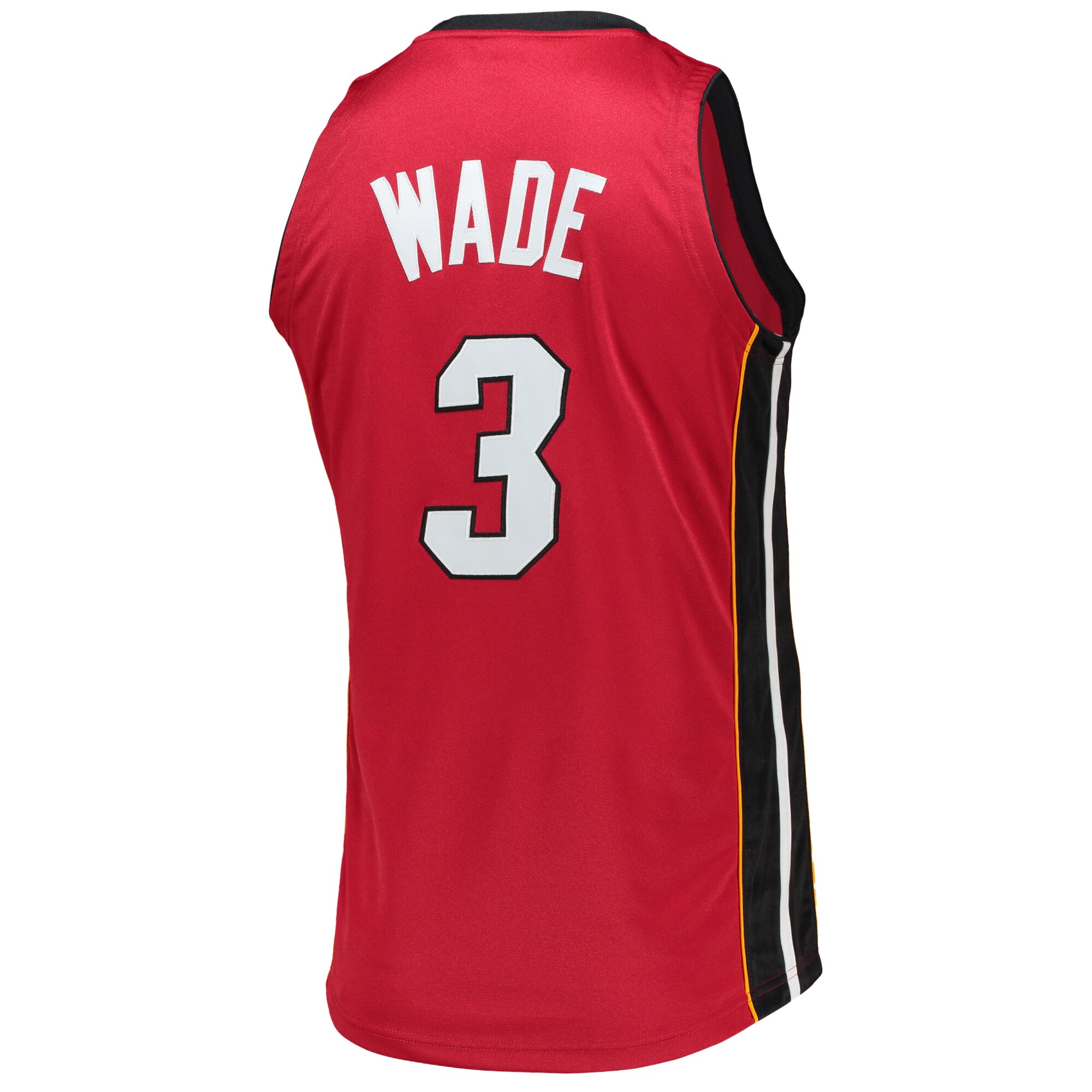 Dwyane Wade Miami Heat Mitchell & Ness 2005-06 Hardwood Classics Authentic Jersey - Red - vstockx