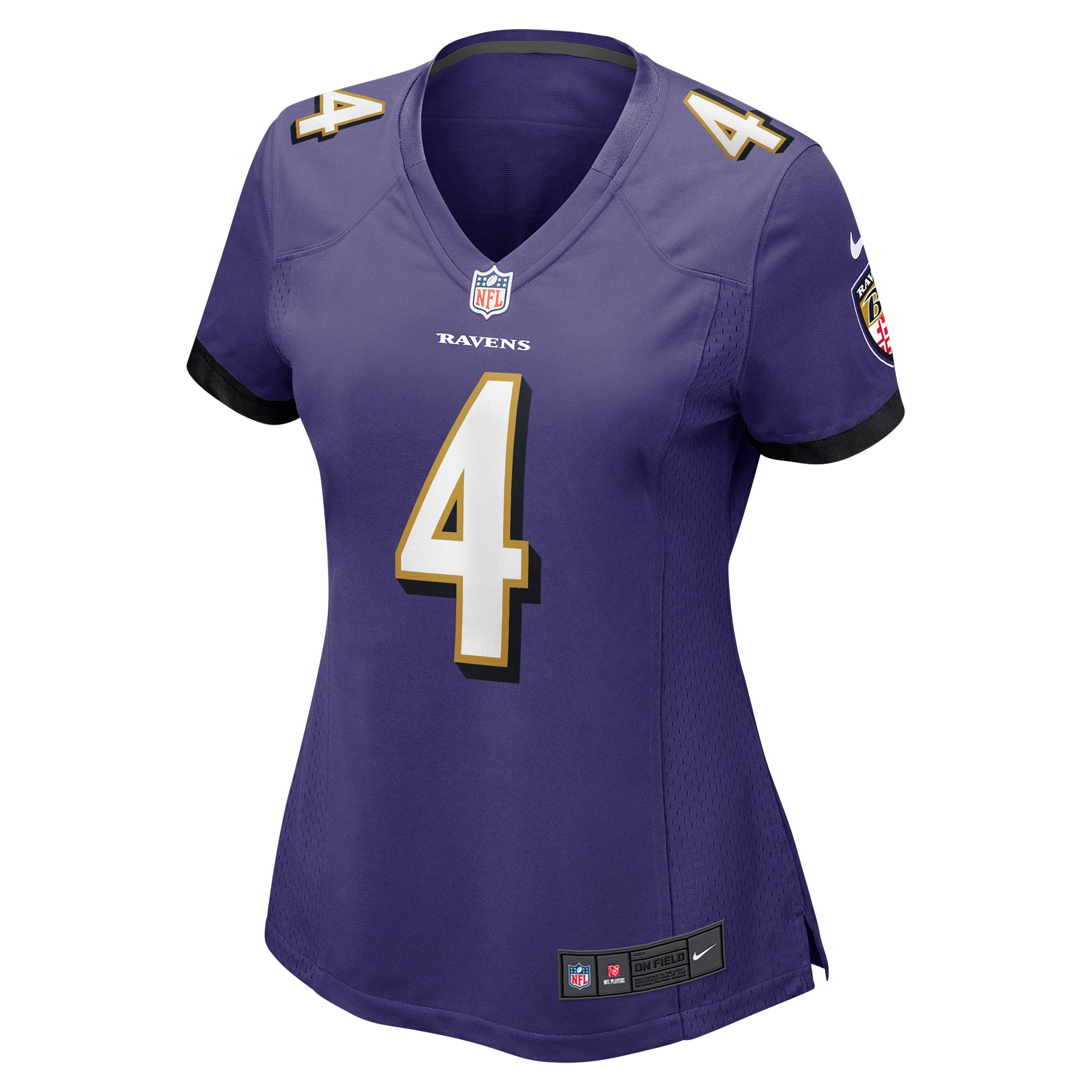 Zay Flowers Baltimore Ravens Nike Women's Team Game Jersey - Purple - vstockx