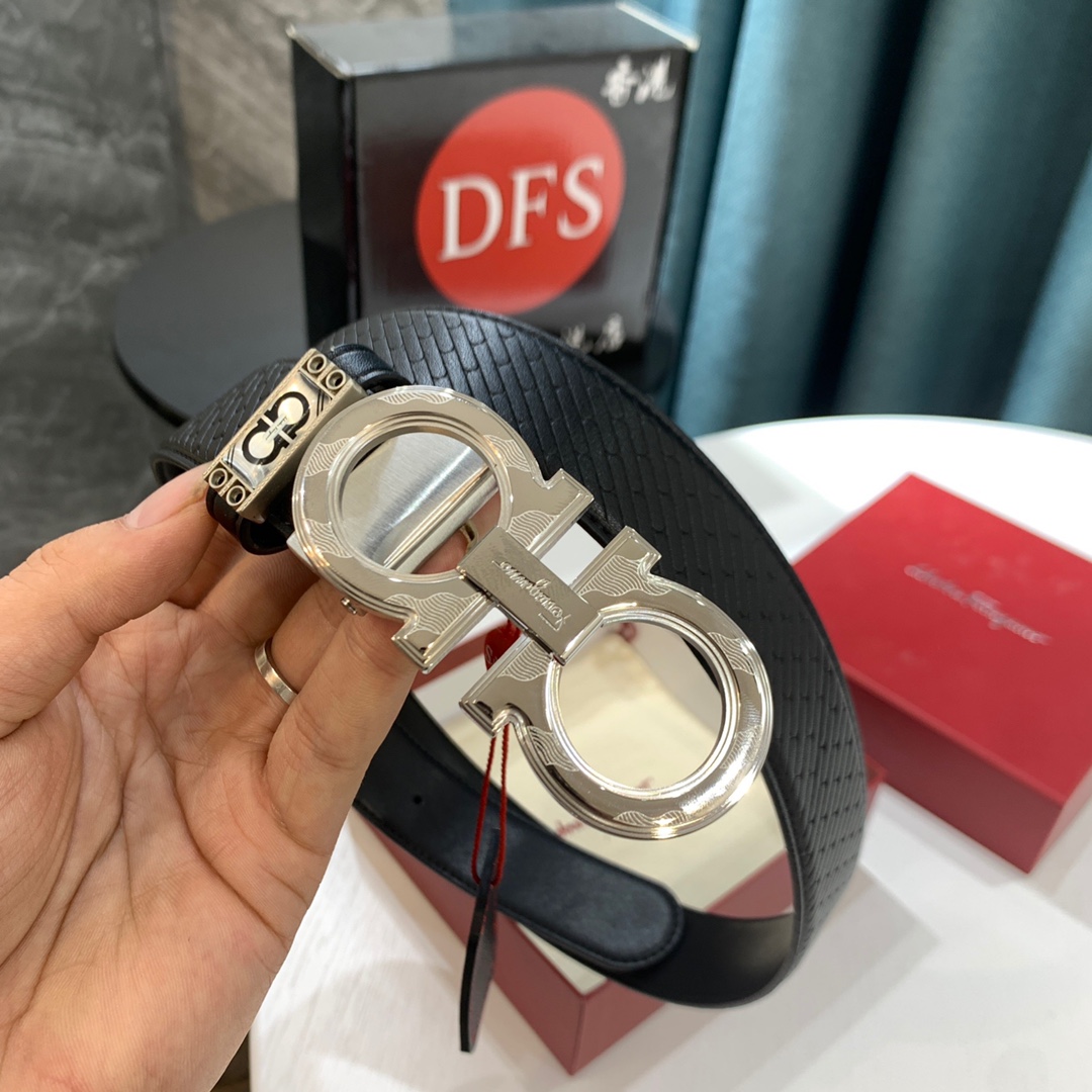 Streetwear Belt Ferragamo 319456 size:3.5cm - vstockx