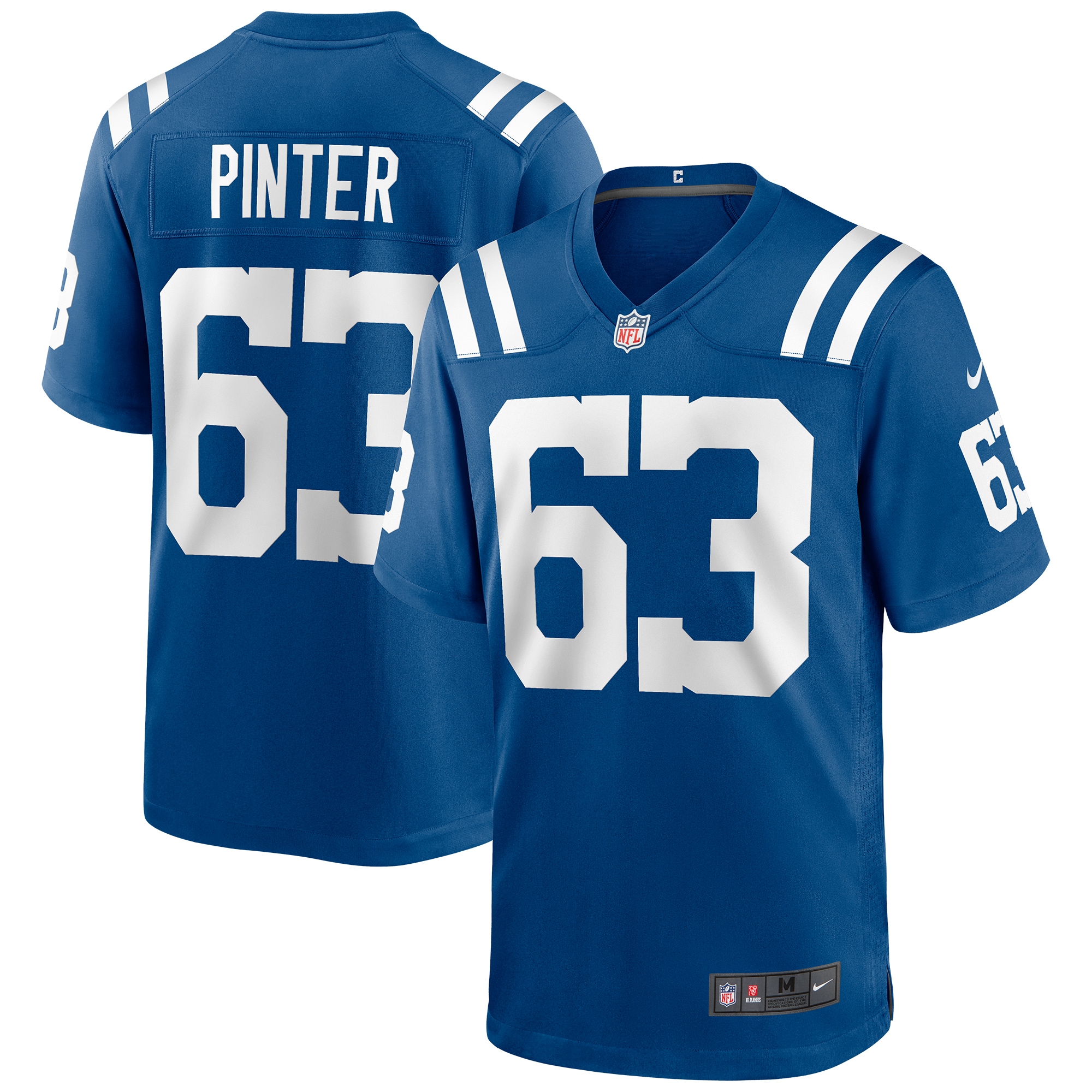 Danny Pinter Indianapolis Colts Nike Game Jersey - Royal - vstockx