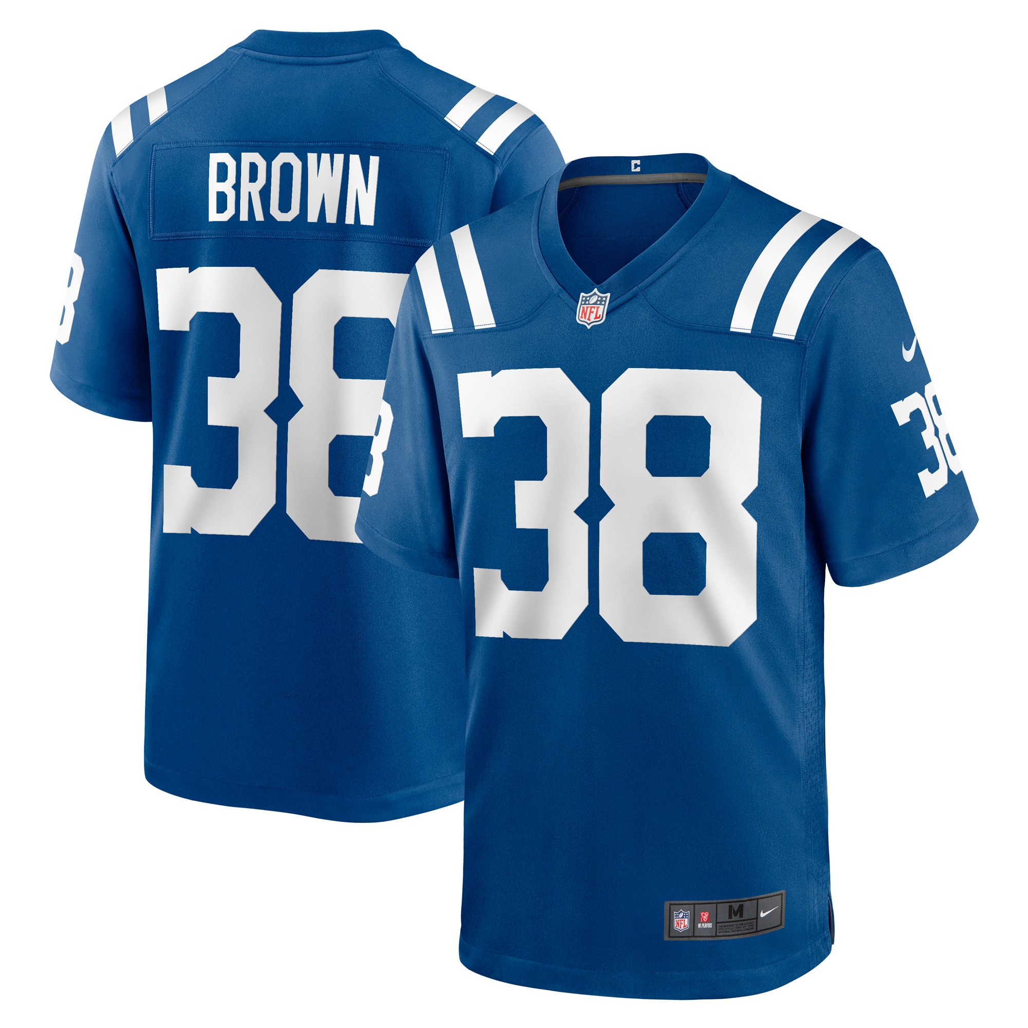 Tony Brown Indianapolis Colts Nike Player Game Jersey - Royal - vstockx