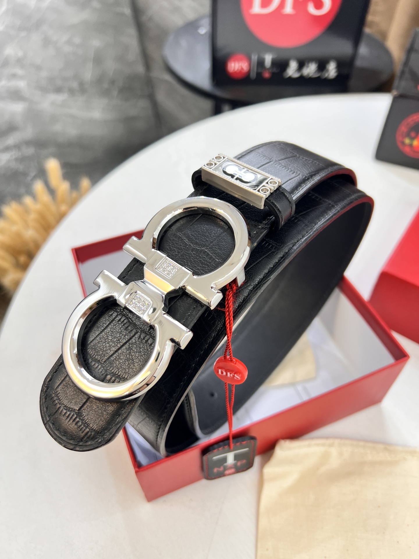 Streetwear Belt Ferragamo 321721 size:3.5cm - vstockx