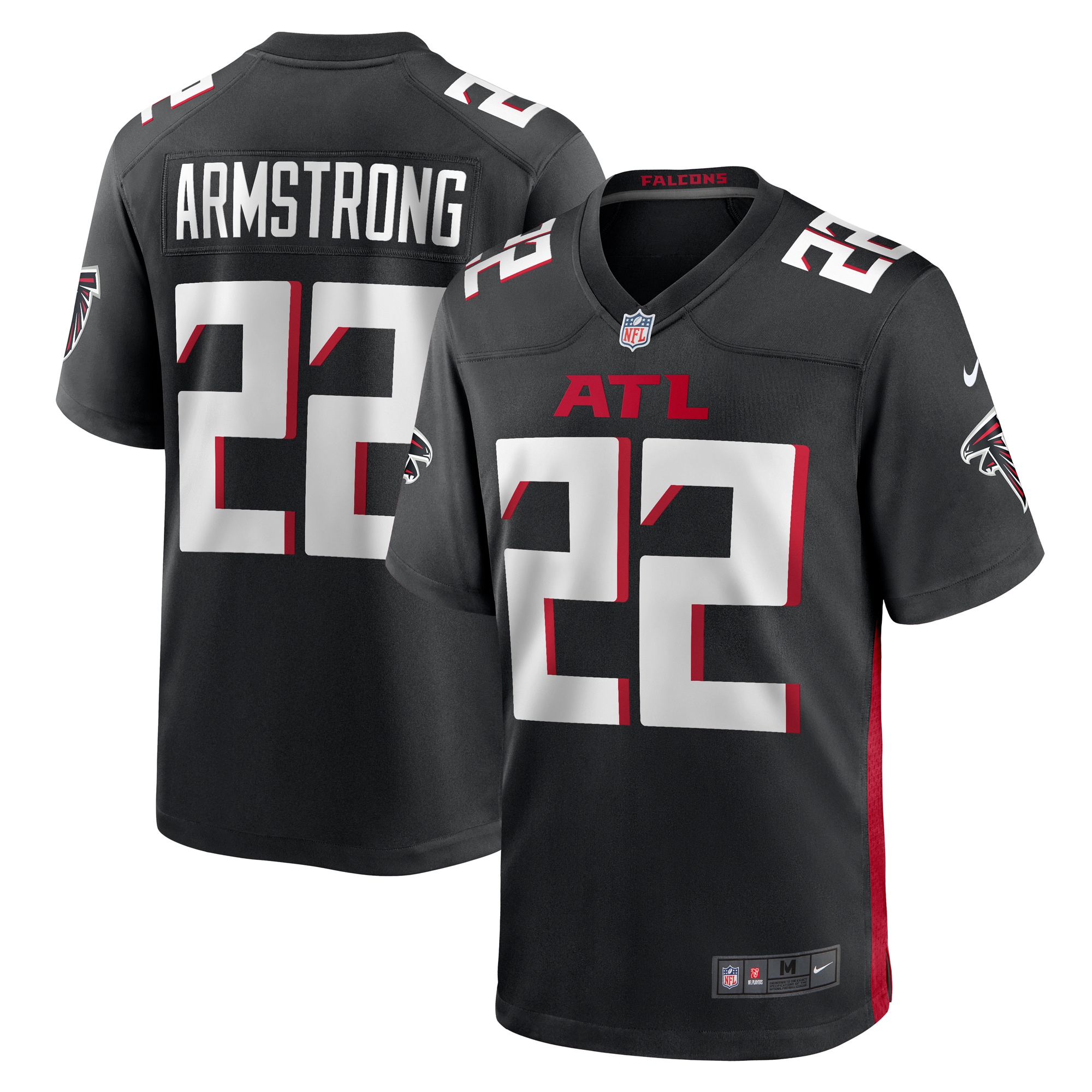 Cornell Armstrong Atlanta Falcons Nike Team Game Jersey - Black - vstockx