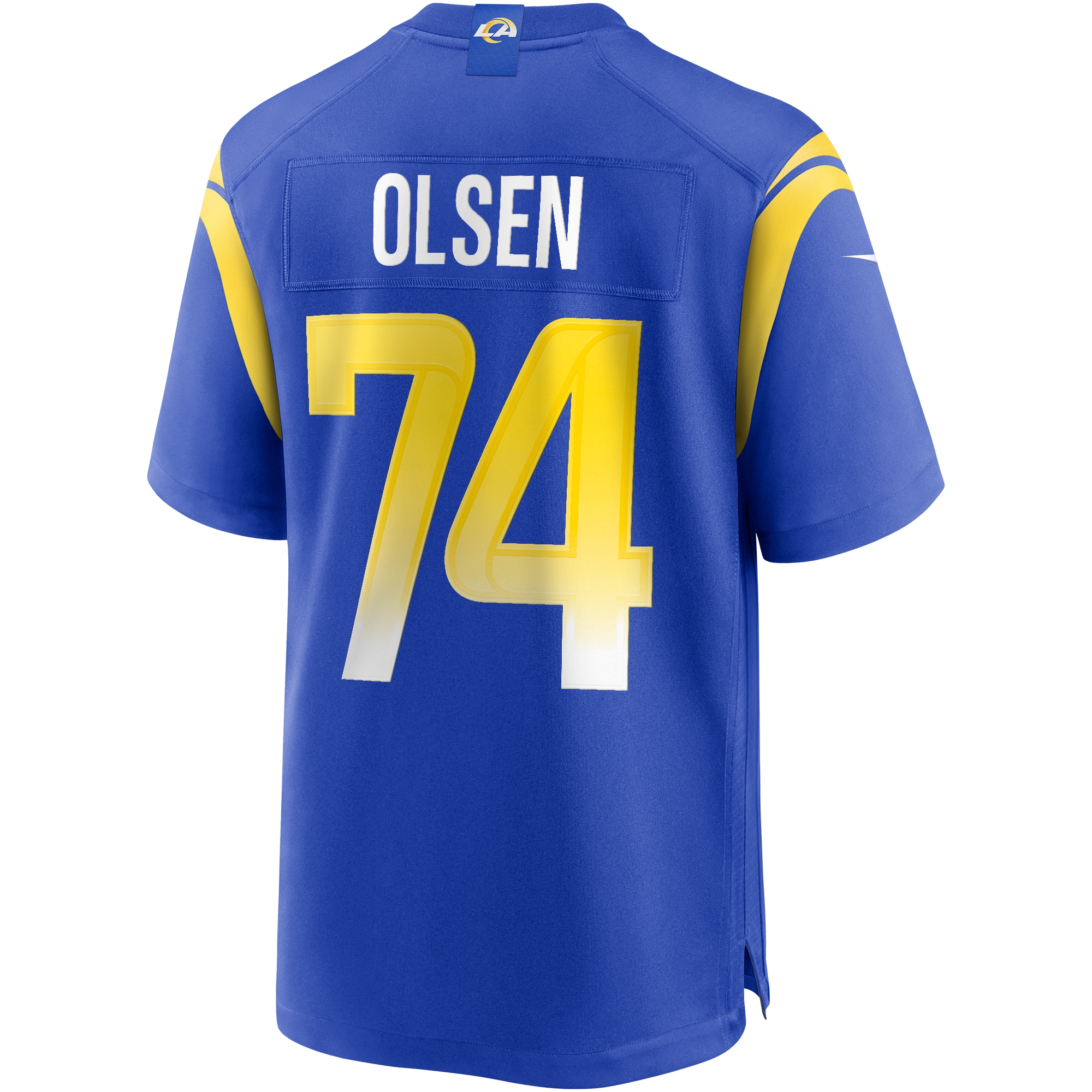 Merlin Olsen Los Angeles Rams Nike Game Retired Player Jersey - Royal - vstockx